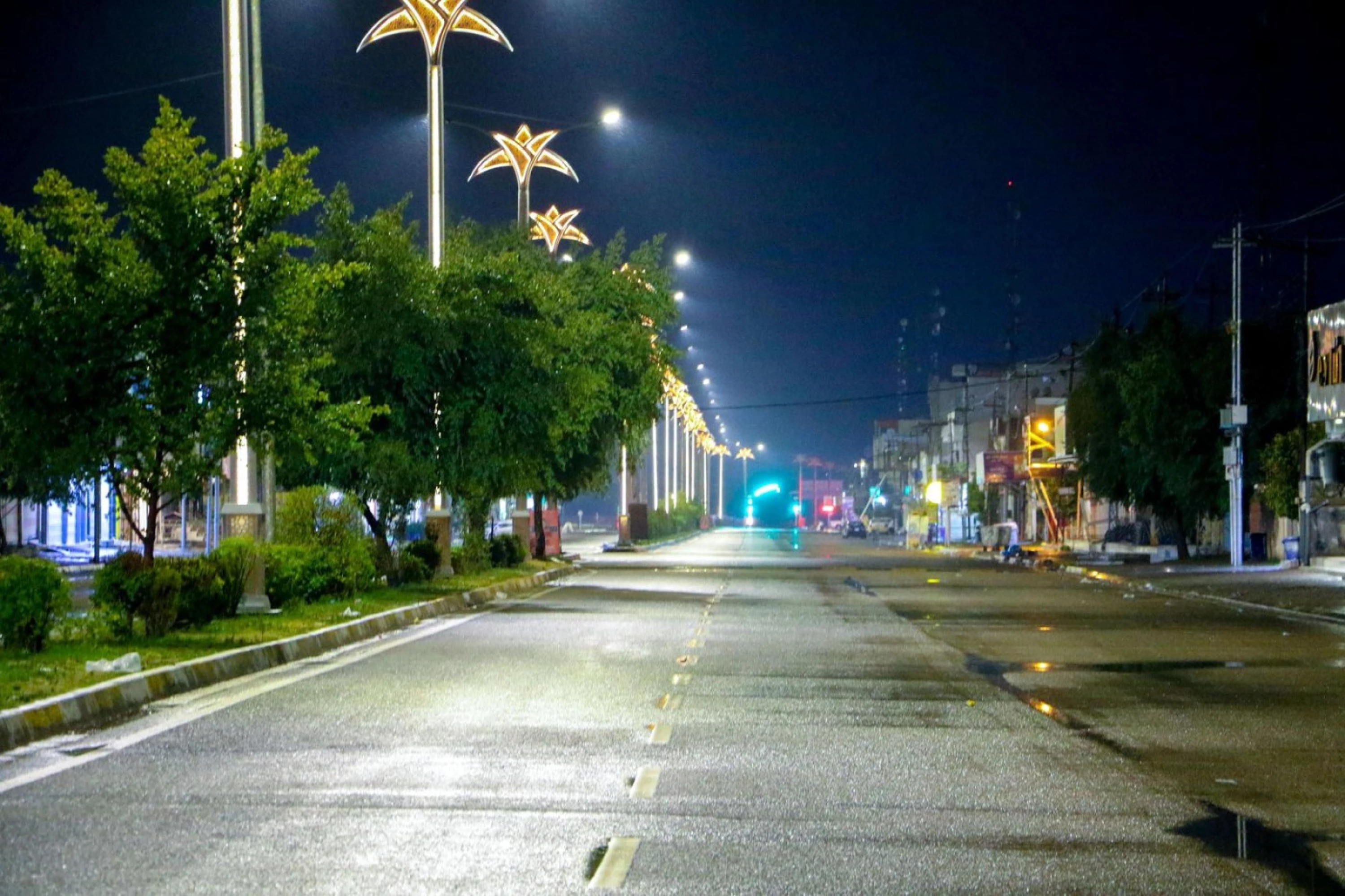 Kirkuk welcomes the season's first rainfall