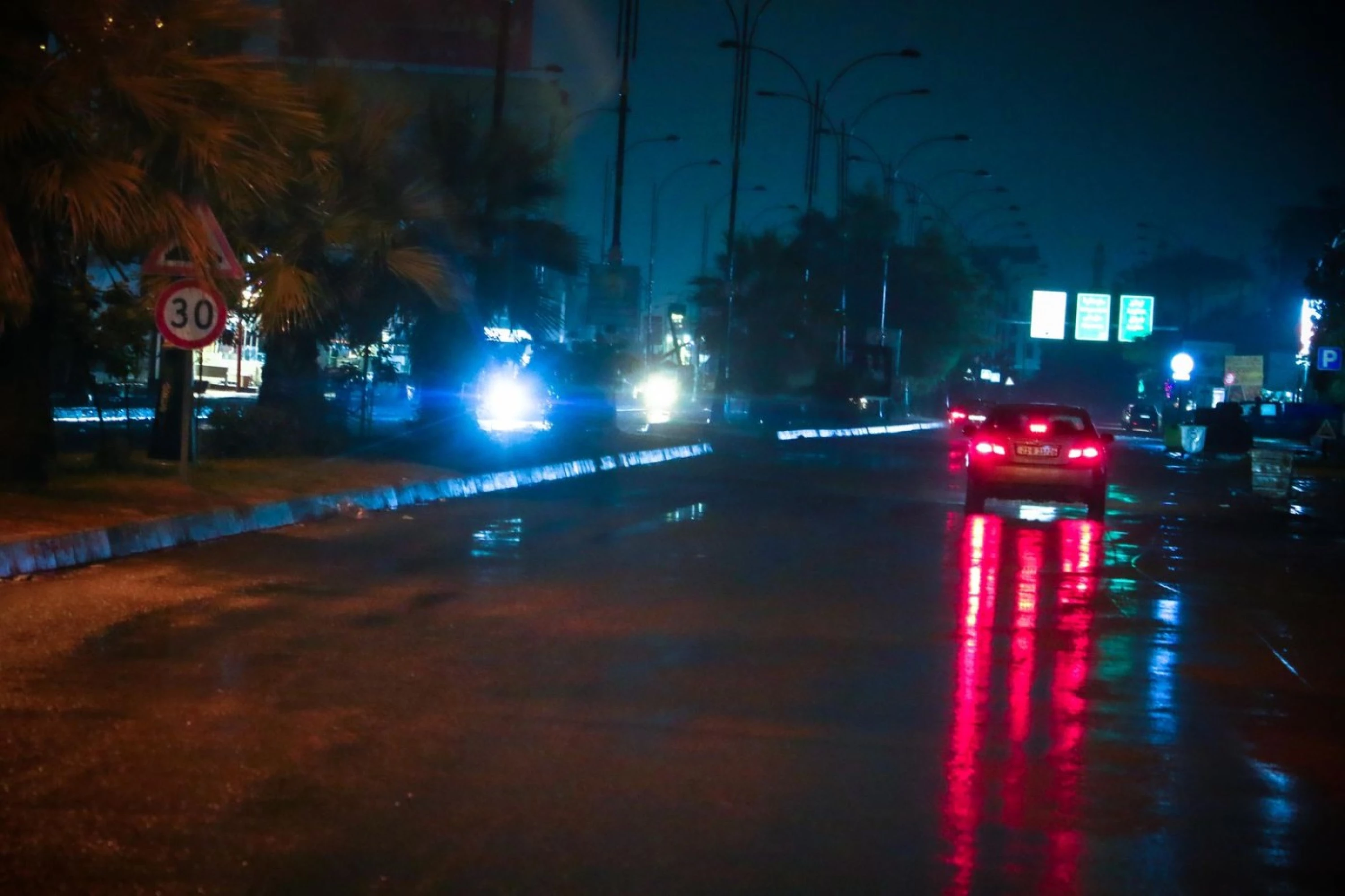 Kirkuk welcomes the season's first rainfall