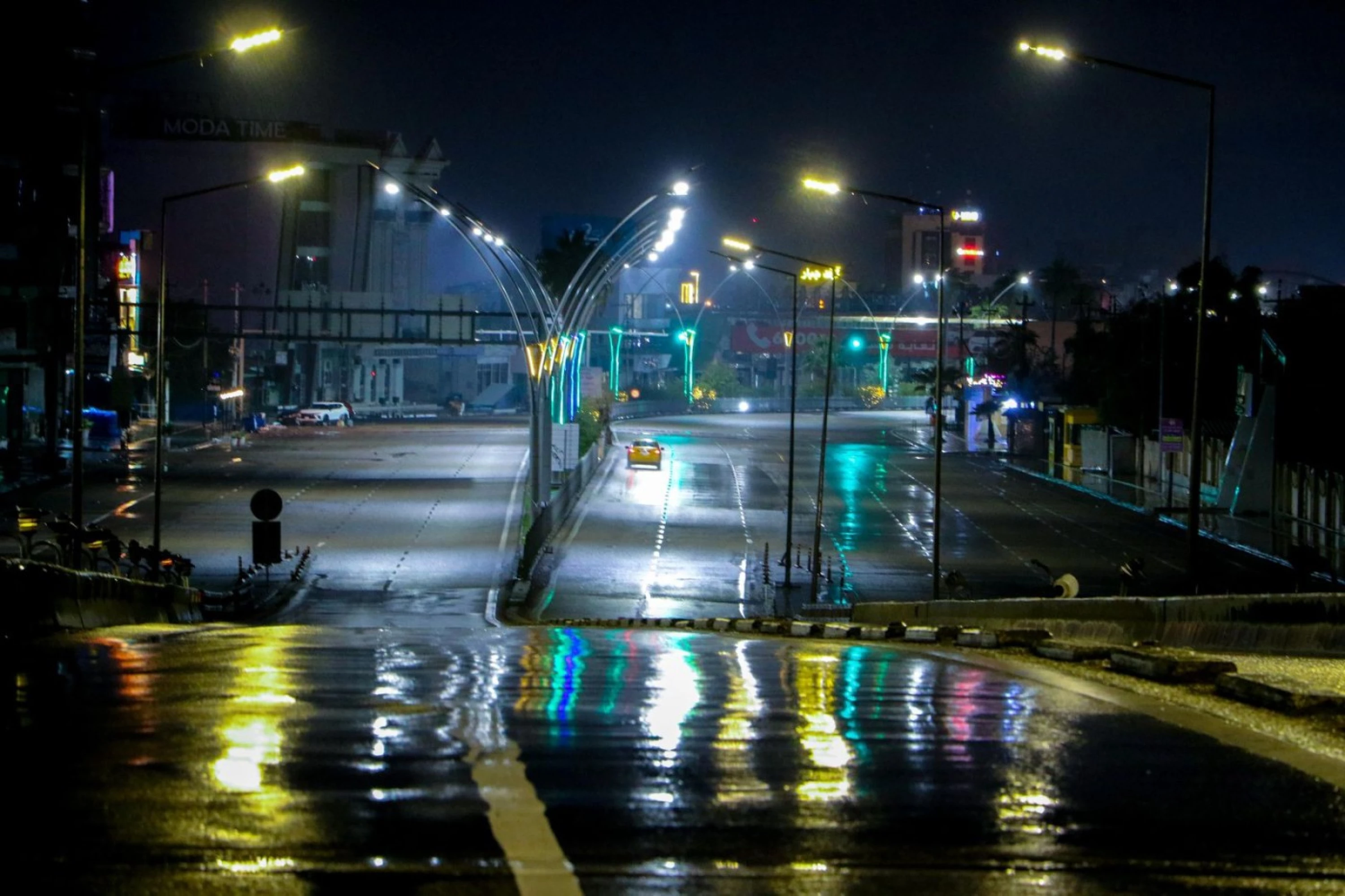 Kirkuk welcomes the season's first rainfall