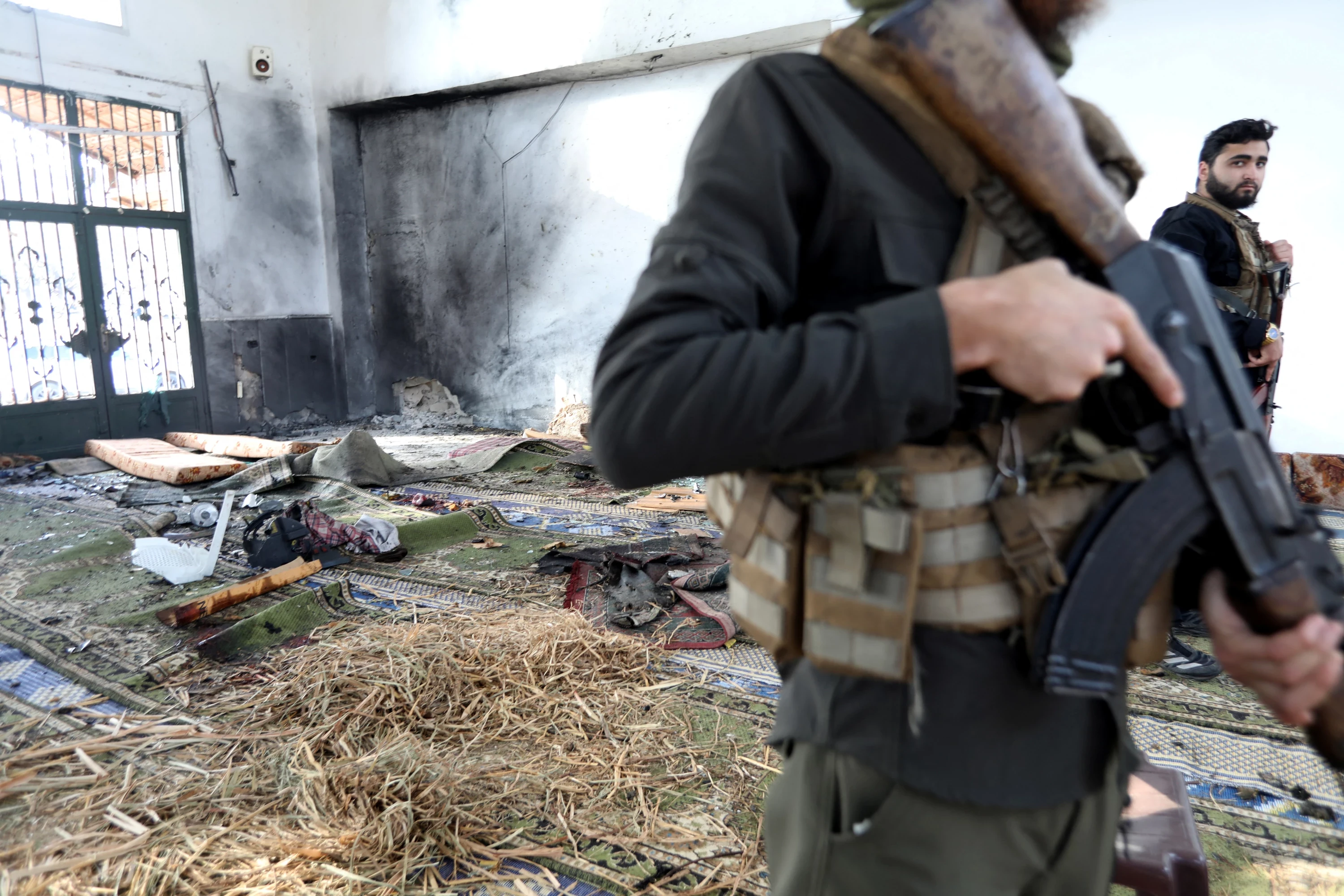 Image of Syria says arrested ISIS commander behind deadly December mosque bombing 