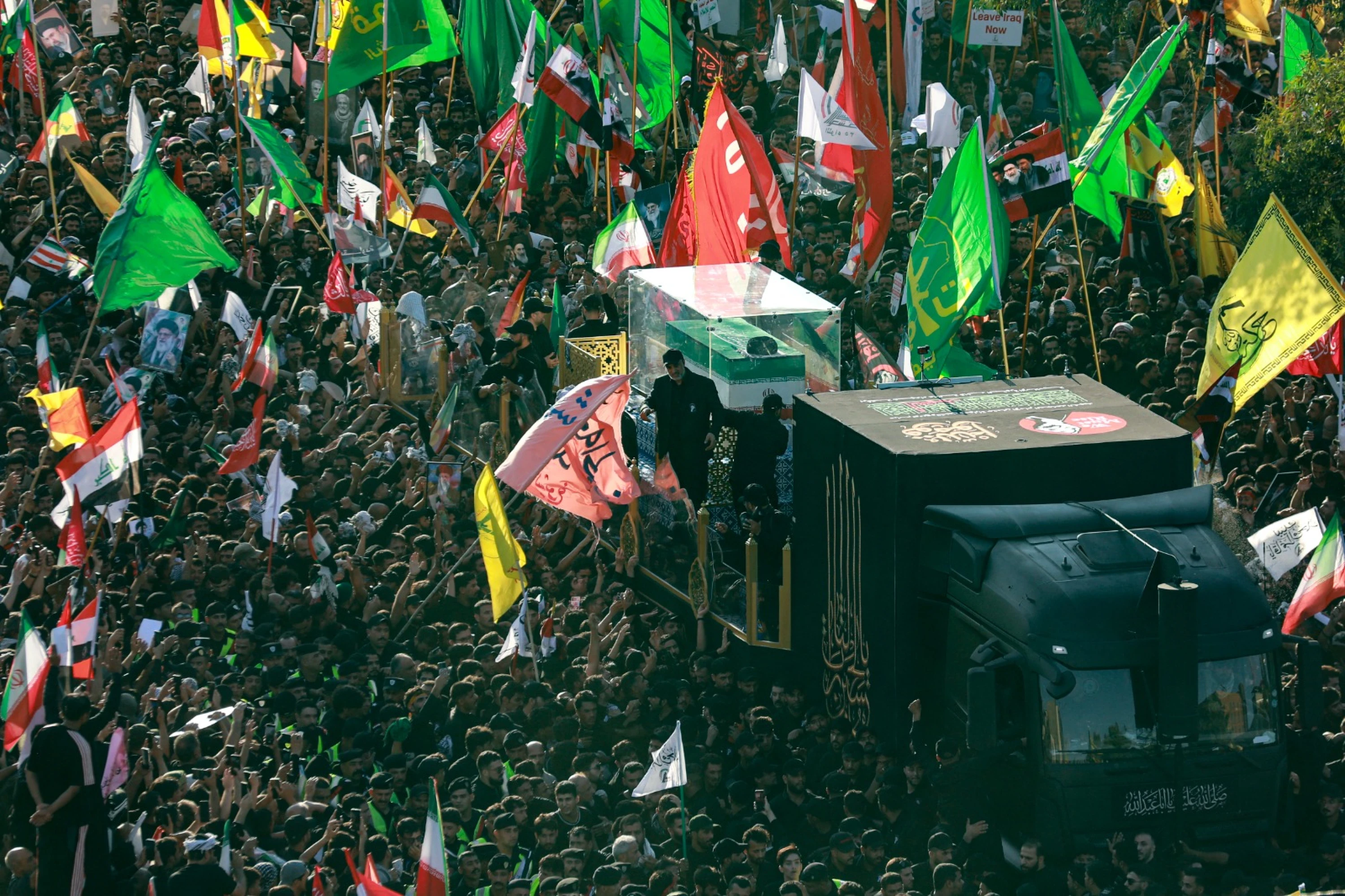 Over two million attend Khamenei’s funeral in Najaf: PMF “Initial reports indicate that the number of mourners in the funeral procession … has exceeded 2,300,000 so far, with more crowds expected to arrive,” the PMF said in a statement.