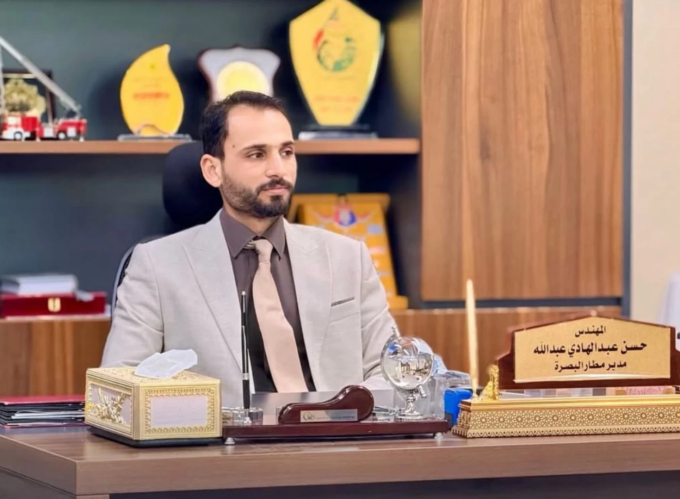 Image of Fired Basra airport director lashes out at 'made up' claims, threatens legal action