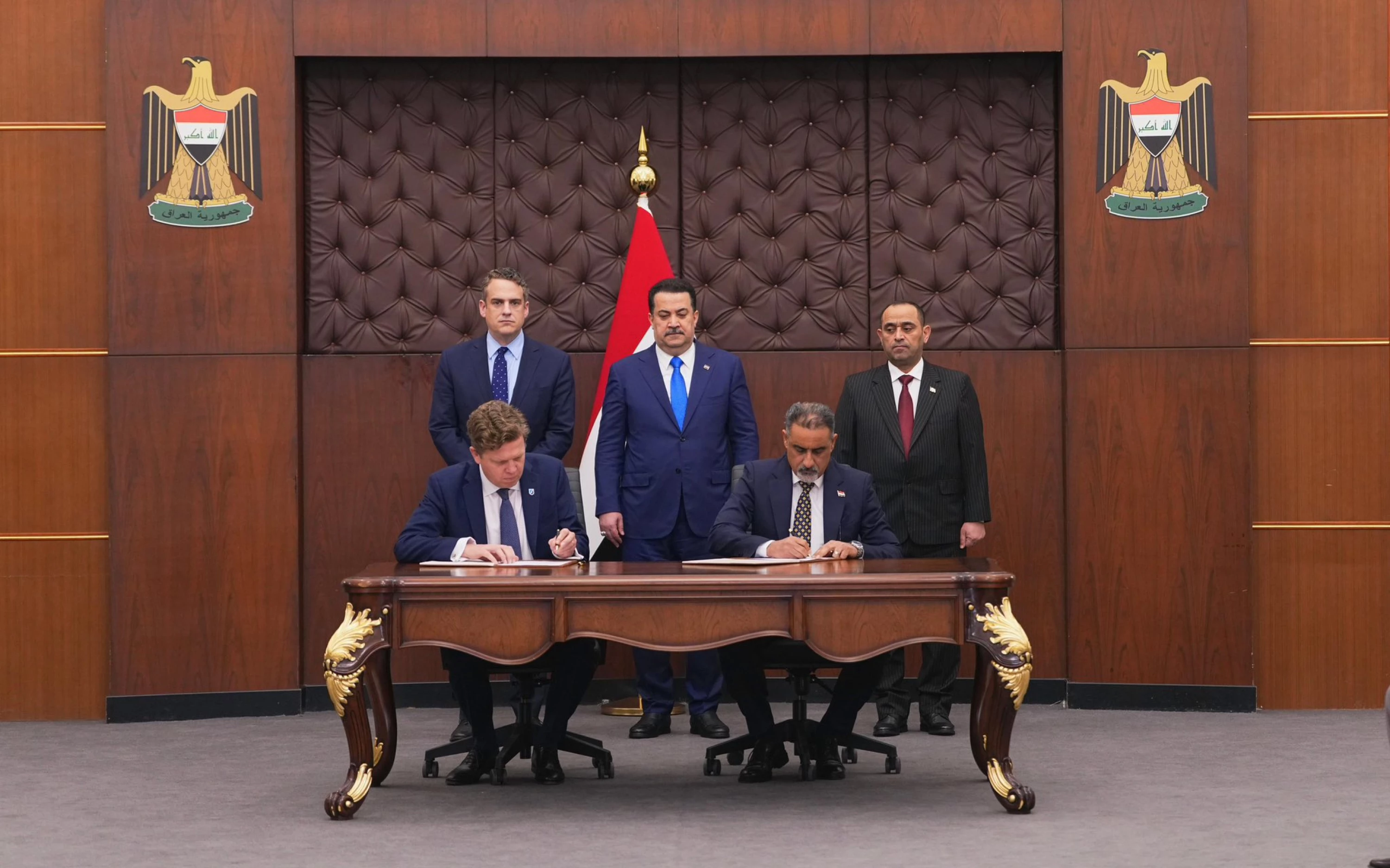 Image of Iraq, US company sign contract for floating gas terminal