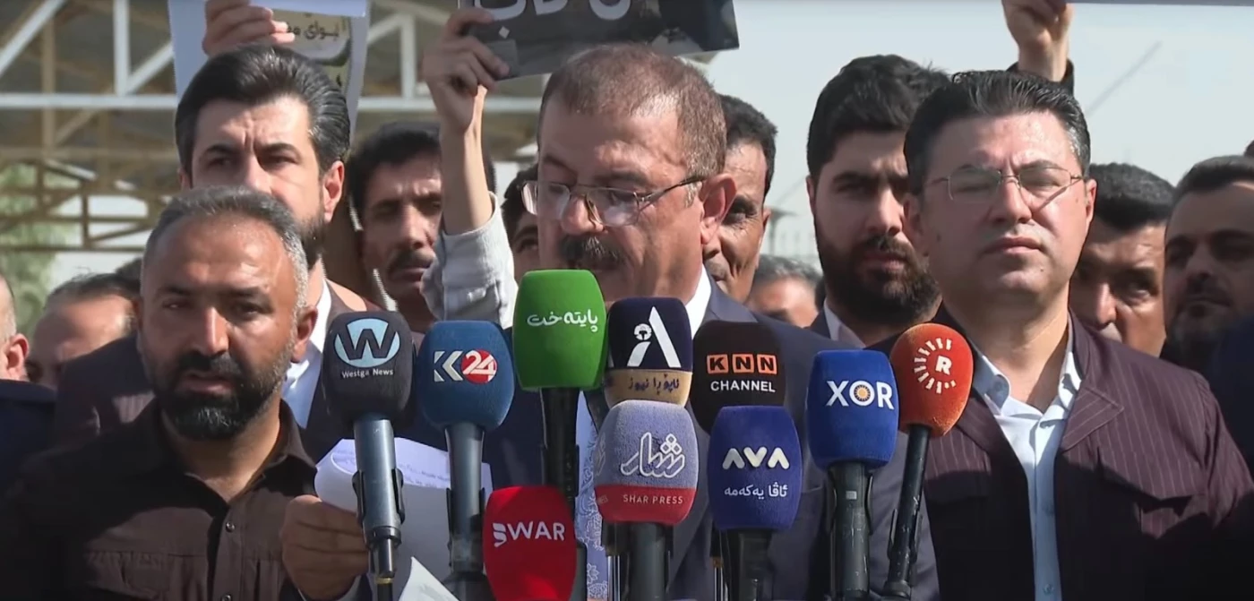 Image of Opposition party demands jailed leader Lahur Sheikh Jangi’s immediate release