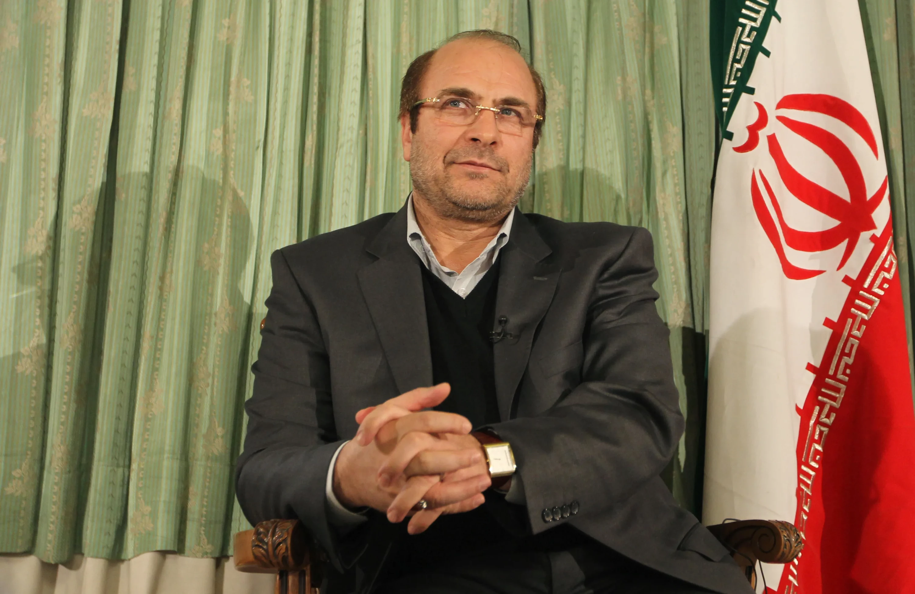 Image of US military bases, warships ‘legitimate targets’ should Trump intervene in Iran: Parliament speaker