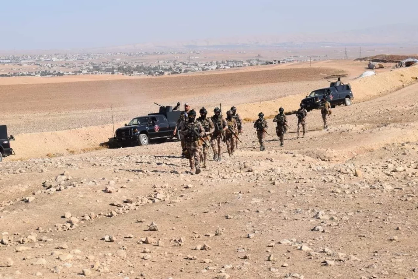 Image of PMF, security forces conduct ISIS sweep between Diyala, Salahaddin