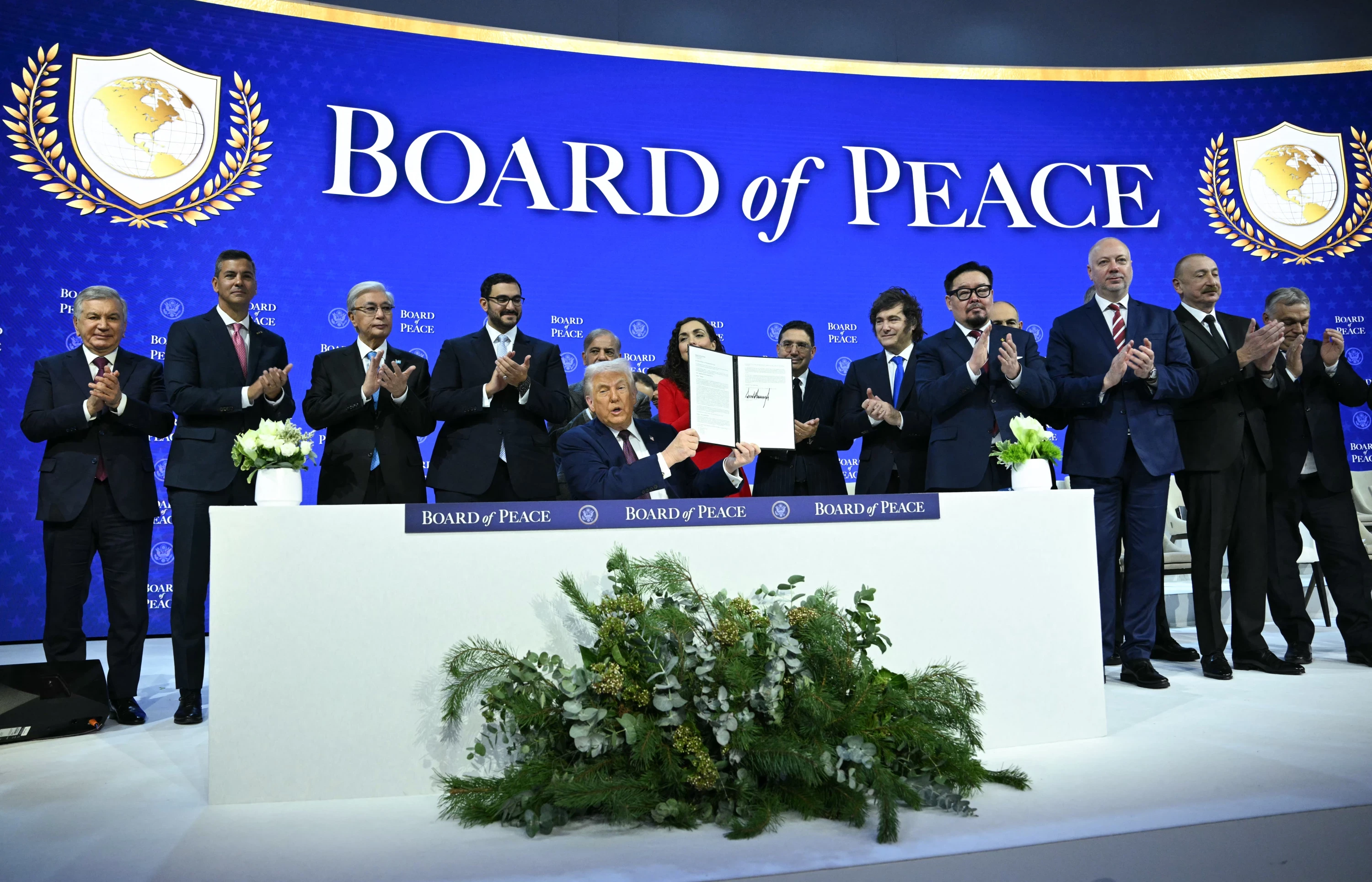Image of Israel not to withdraw from Gaza until Hamas decommissions arms: Board of Peace 