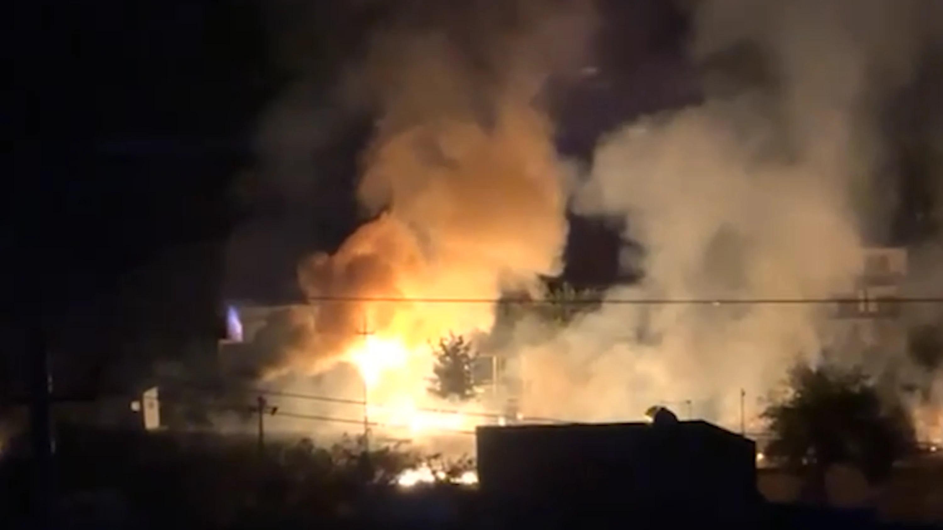Image of Drone targets military storage in Sulaimani province 