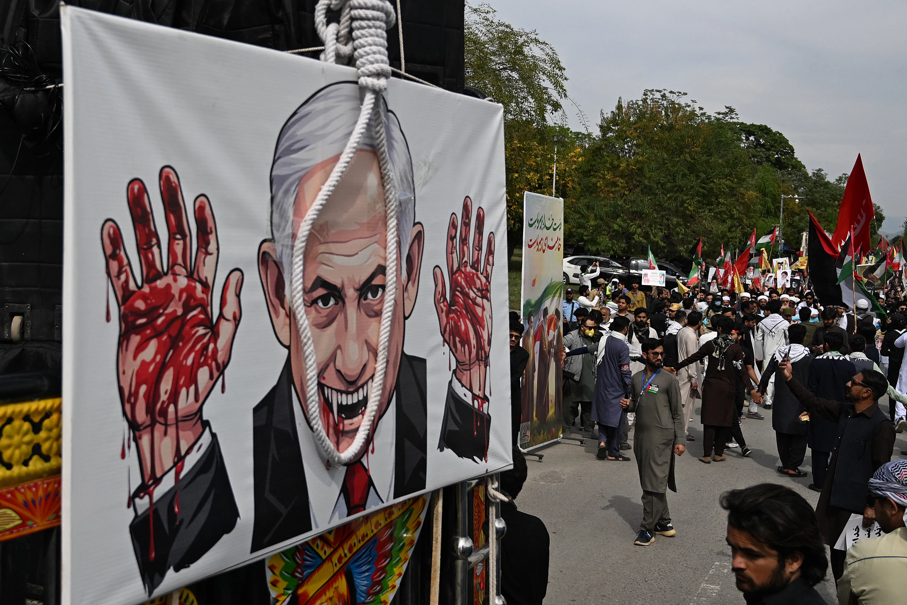 Image of IRGC vows to ‘pursue, kill’ Netanyahu as war enters third week