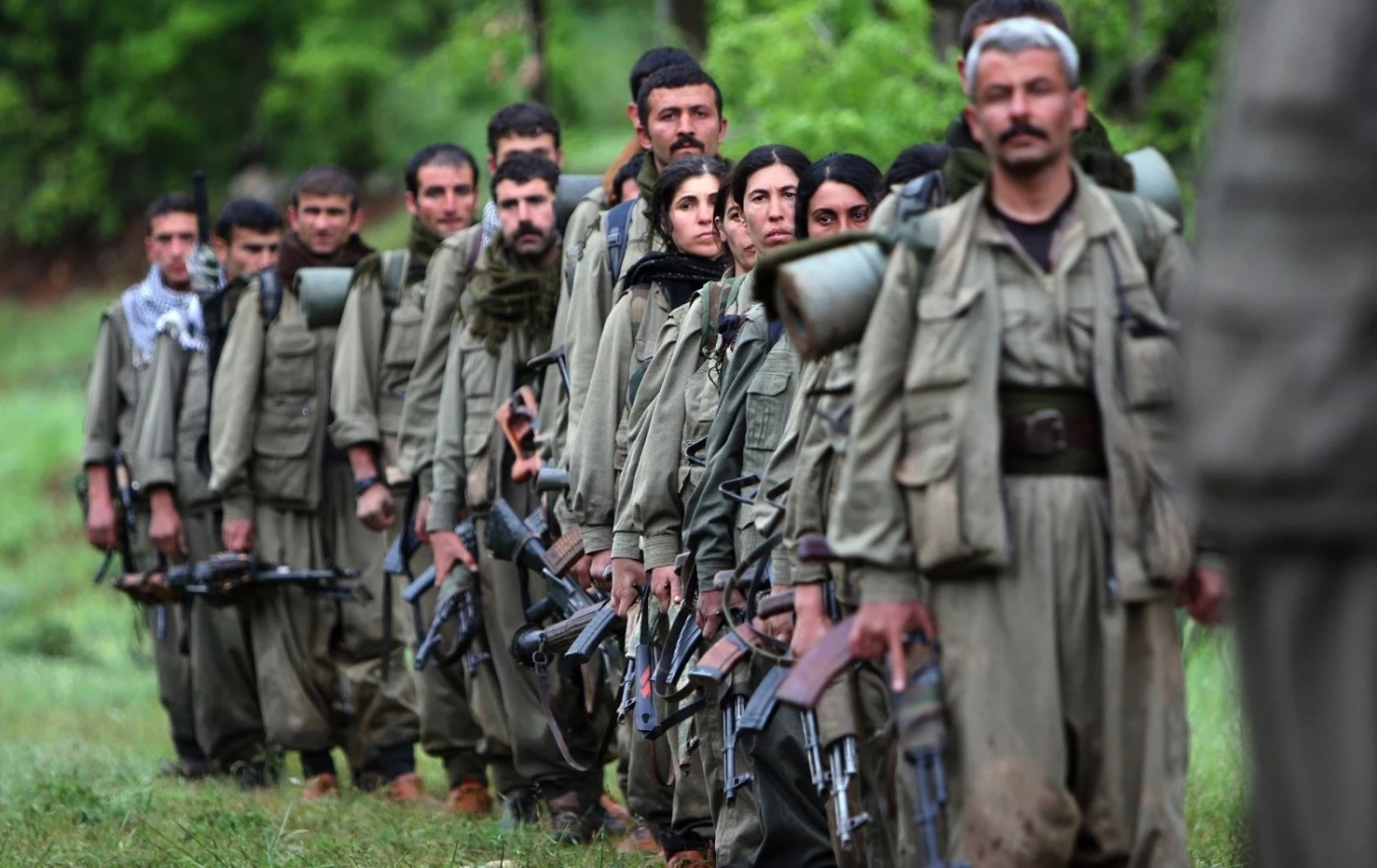 Image of PKK says evacuated four positions near Turkey border, urges Ankara to advance peace process