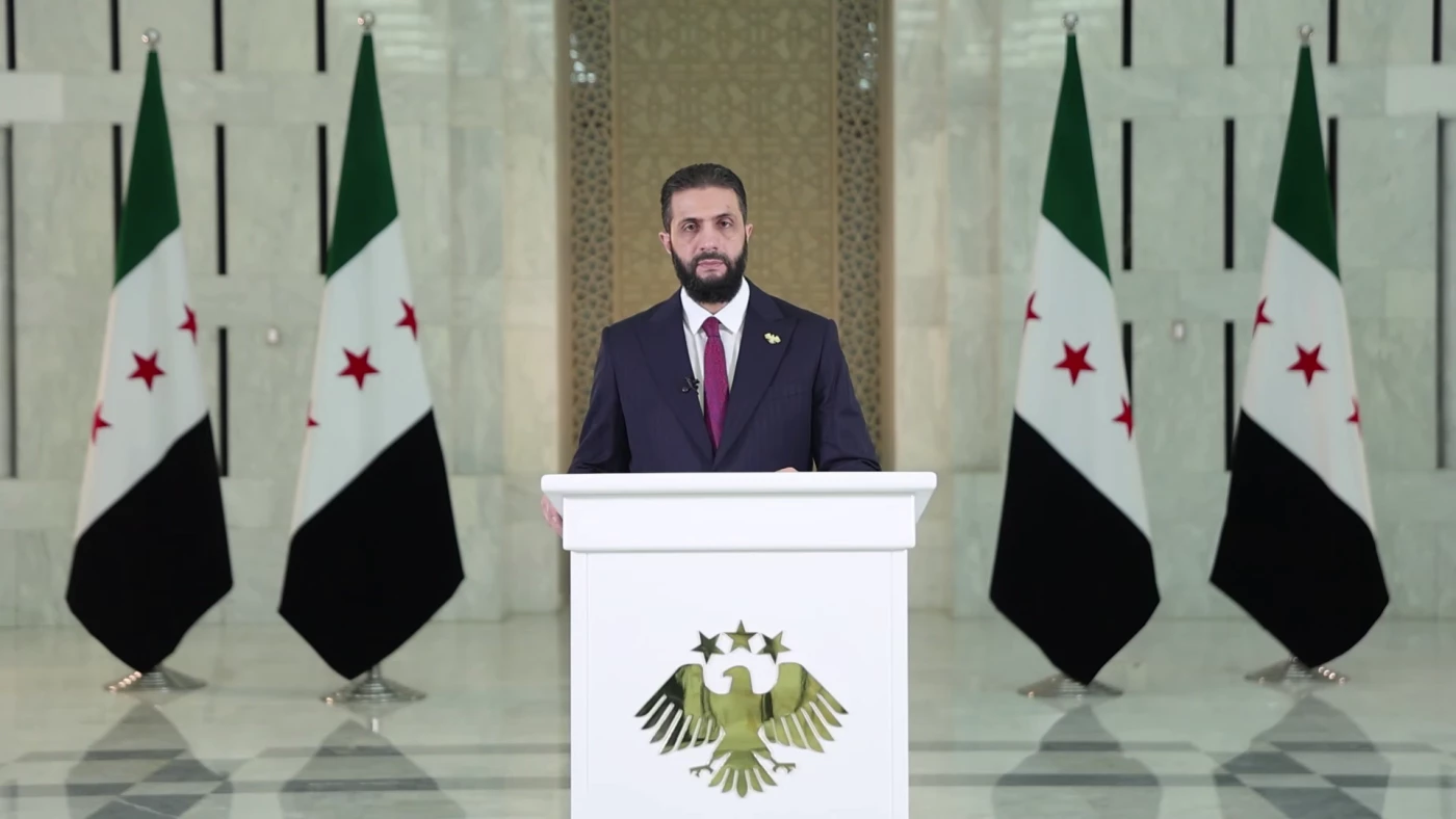 Image of We disavow crimes, violations committed in Suwayda: Sharaa