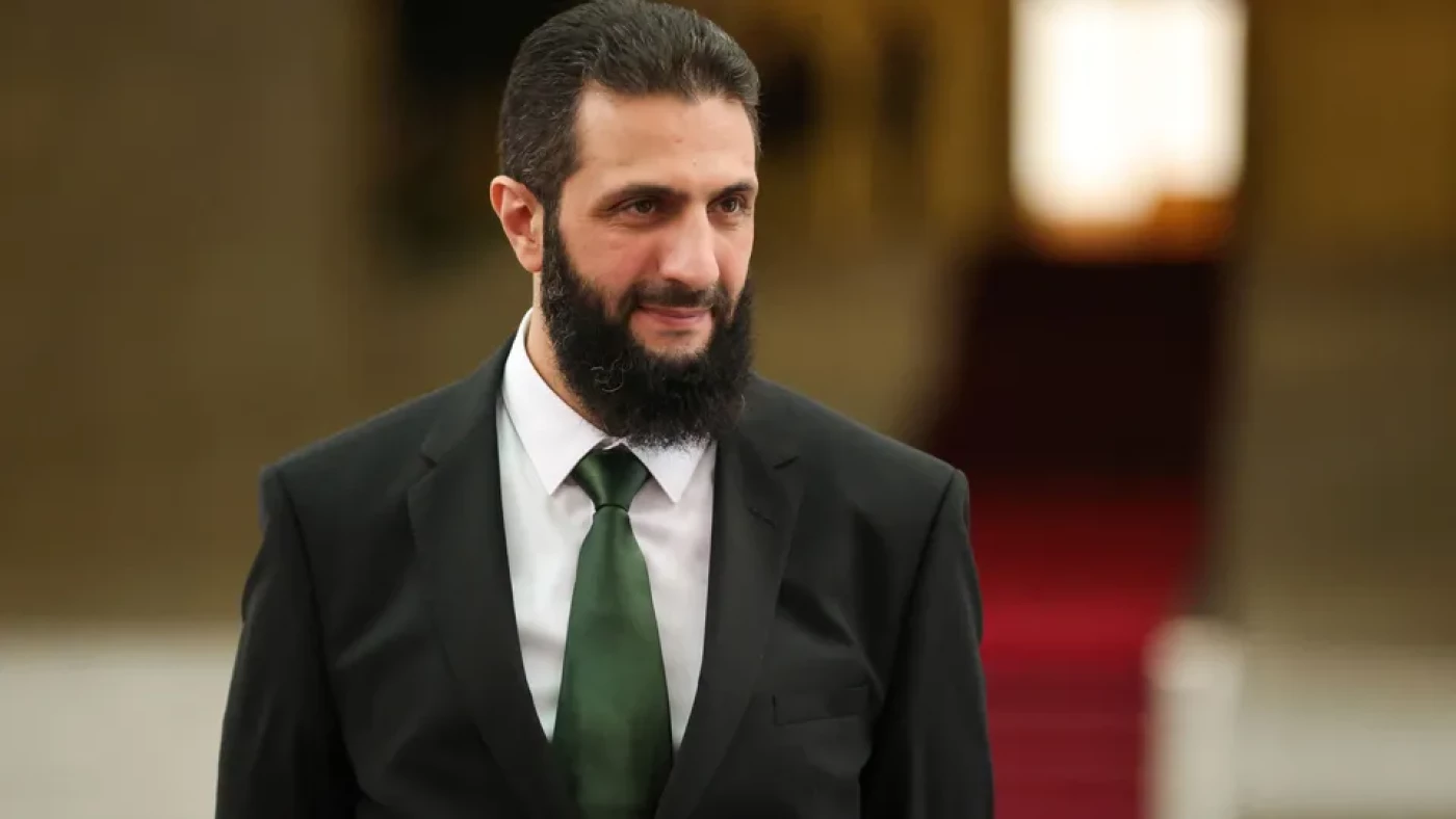 Image of Macron to receive Sharaa in Syrian President’s first European visit