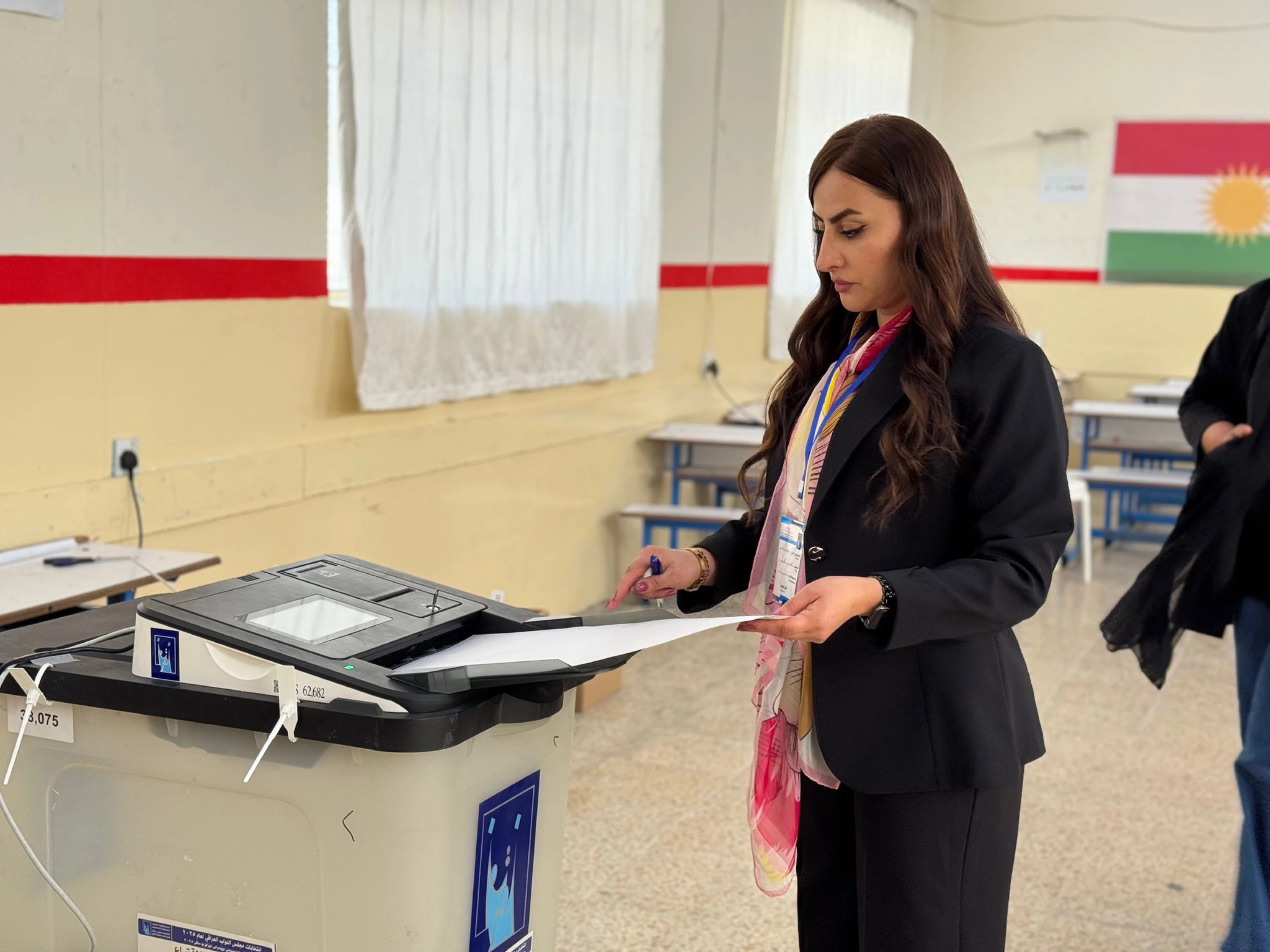 Image of Citizens in Soran flock to polls as Iraqi elections continue