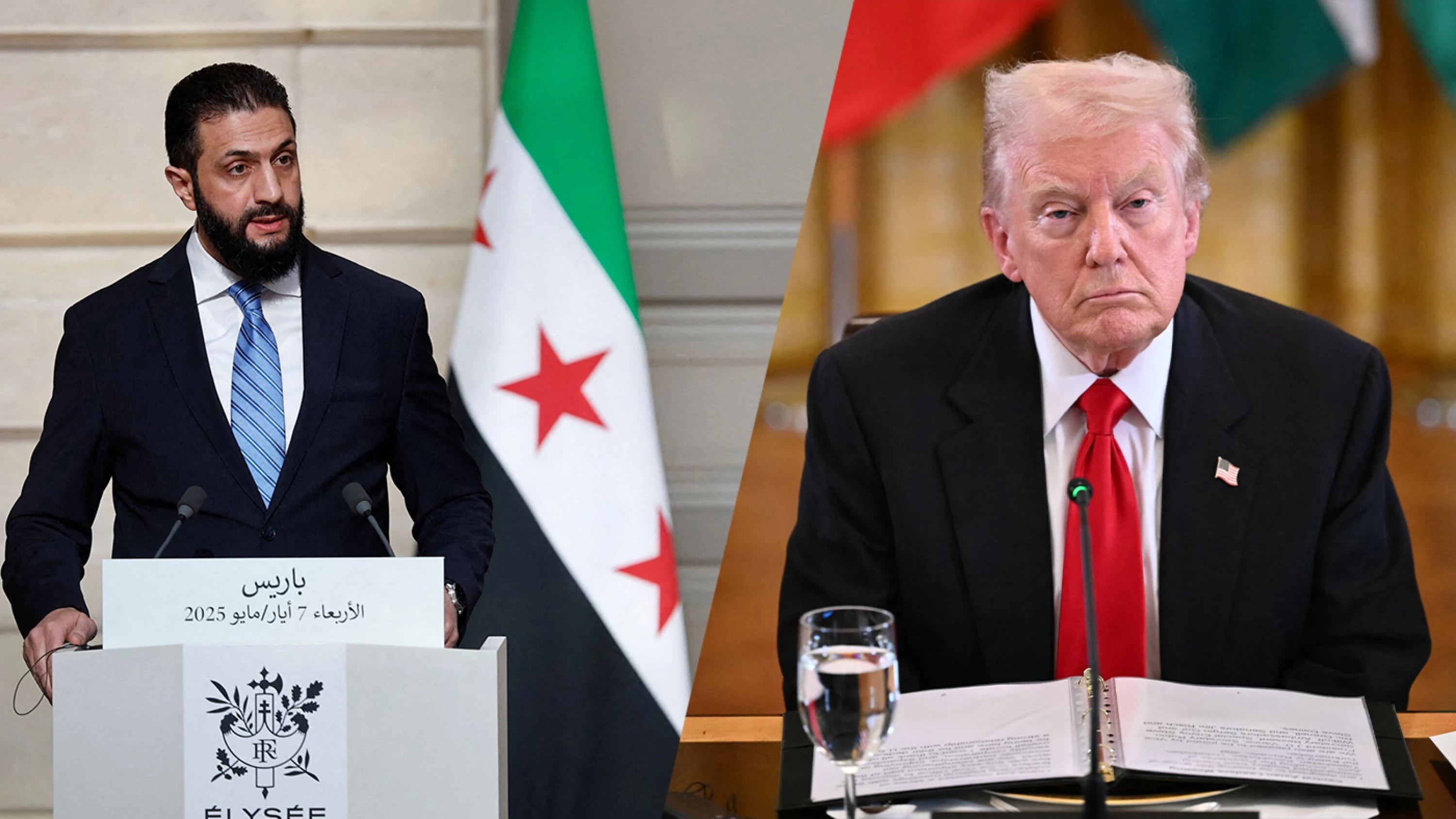 Image of Sharaa extends condolences to Trump after deadly attack on US forces