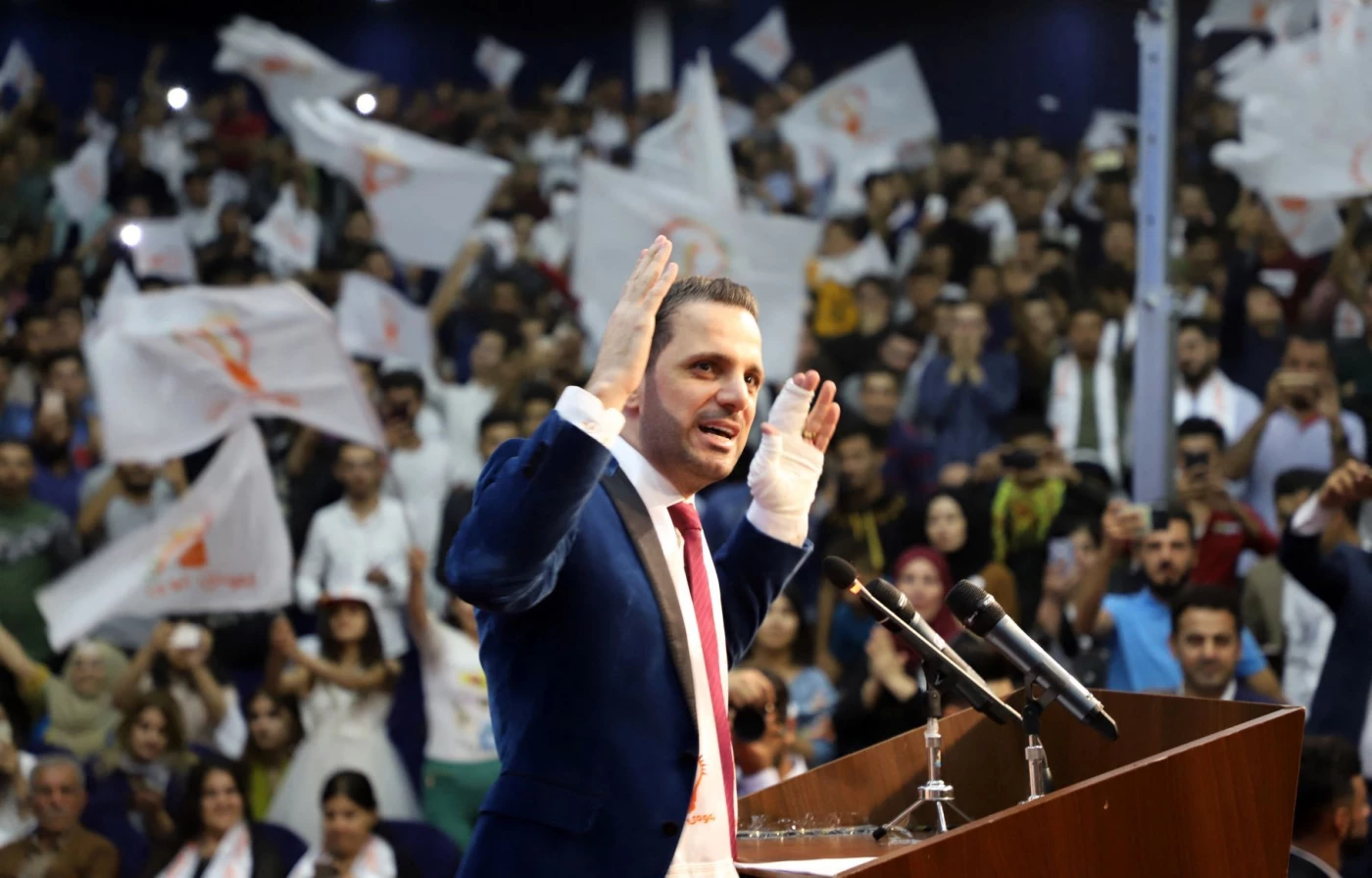 Image of Head of New Generation Movement arrested in Sulaimani