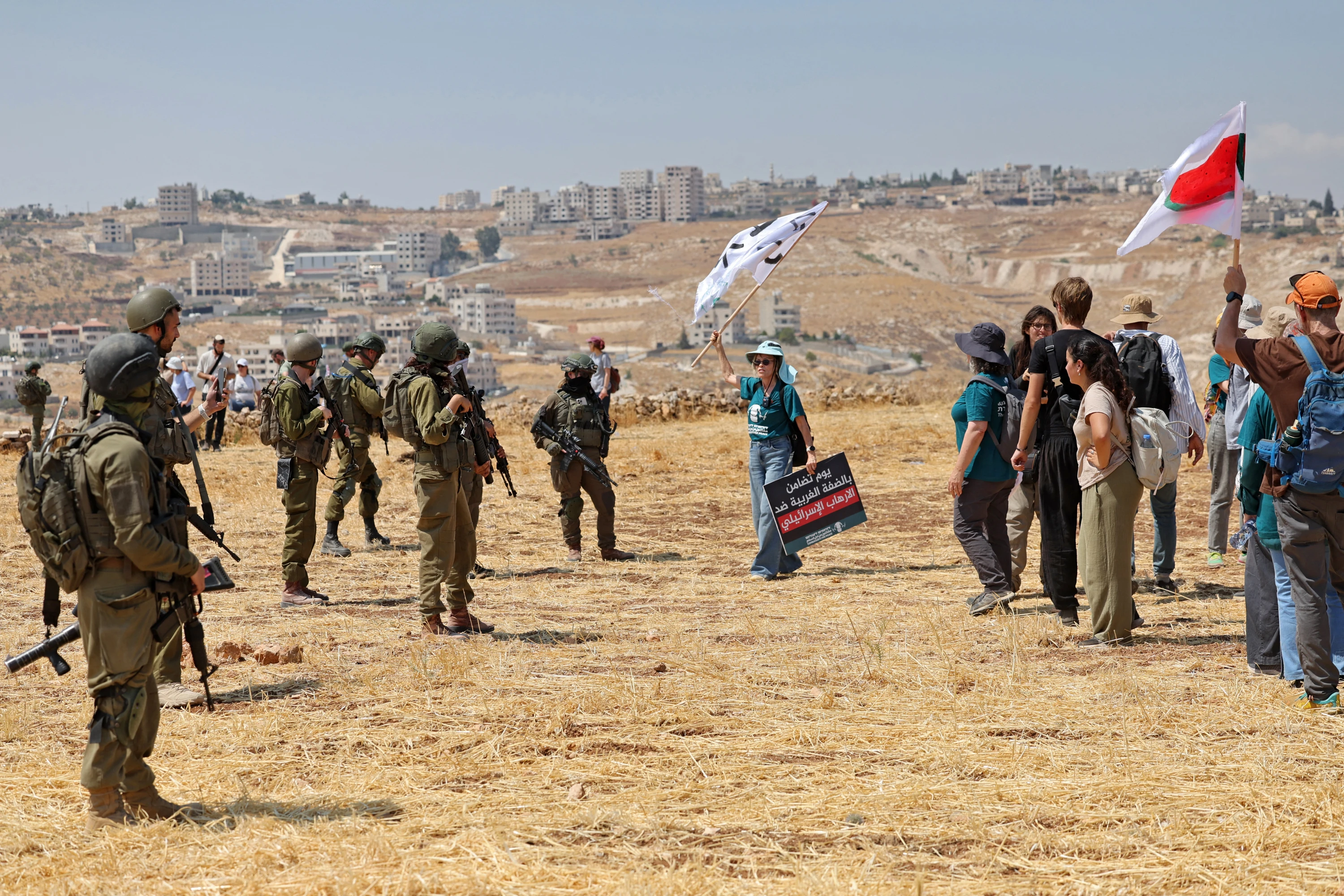 Image of 'Surrounded': Israel's new West Bank settlements bring chaos to Palestinians