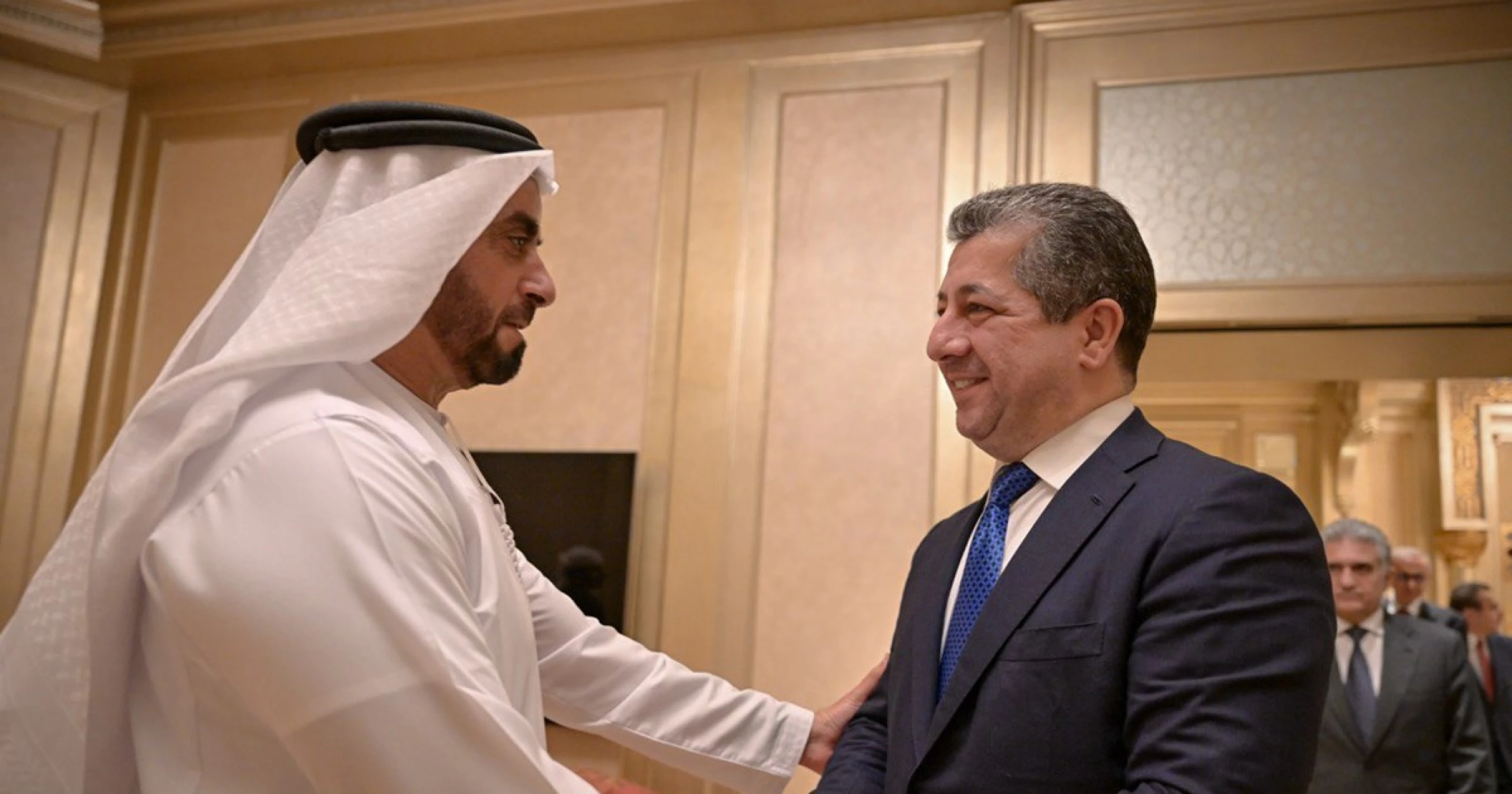 Image of PM Barzani meets UAE deputy PM in Abu Dhabi
