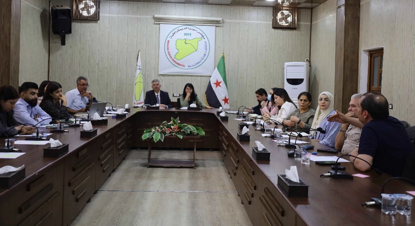 Image of SDF political wing warns of Damascus’ ‘repeated violations’ of March agreement