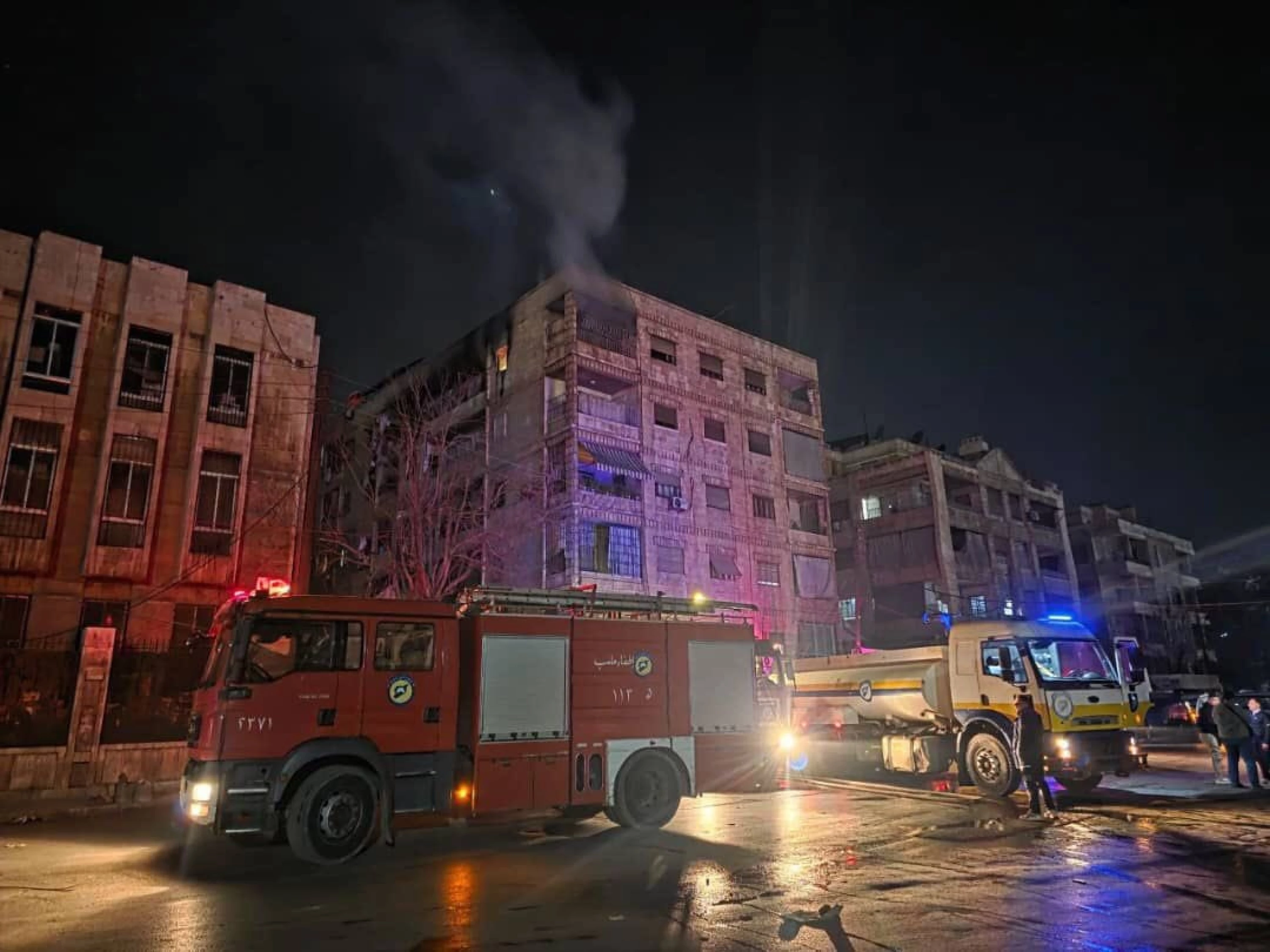 Image of Kurdish-led force says has evidence Syrian government carried out Aleppo attacks