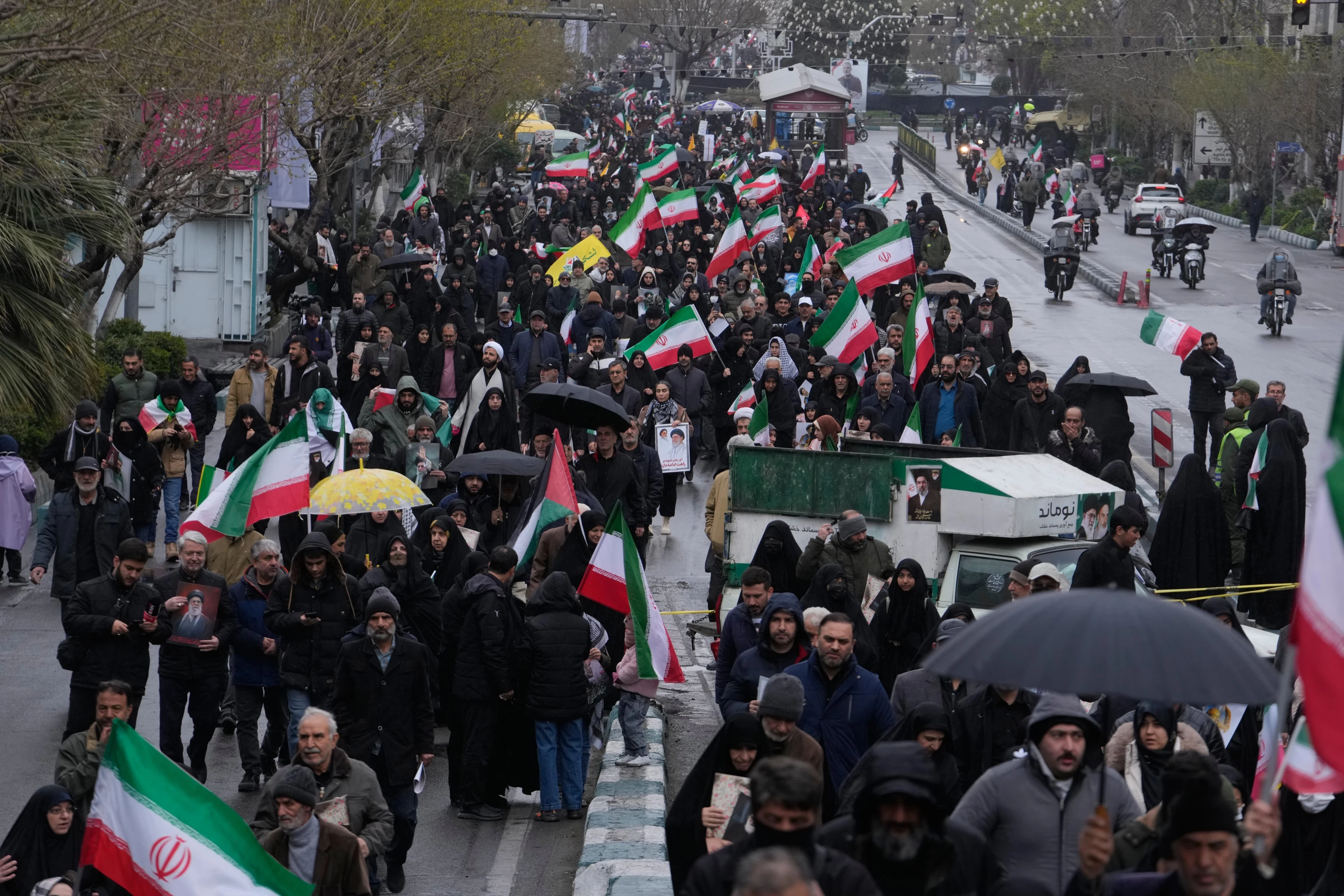 Image of Attacks rock Tehran amid Quds Day marches