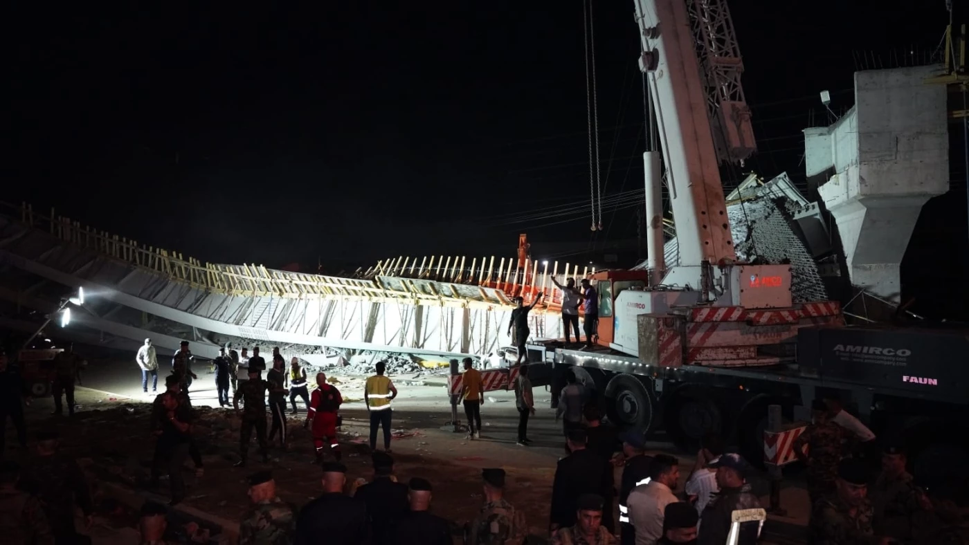 Image of Iraqi parliament forms committee to investigate Karbala bridge collapse