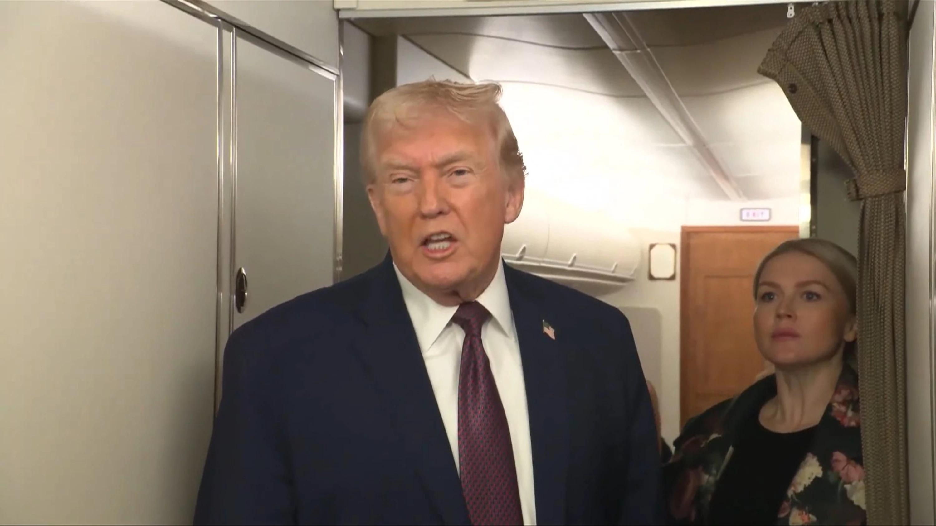 Image of Trump says Iran 'want to negotiate,' Washington may act before meeting