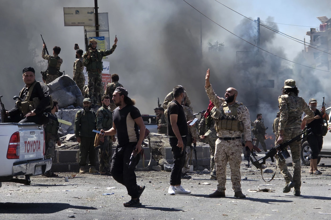 Image of Syrian government announces ceasefire in Druze-majority Suwayda