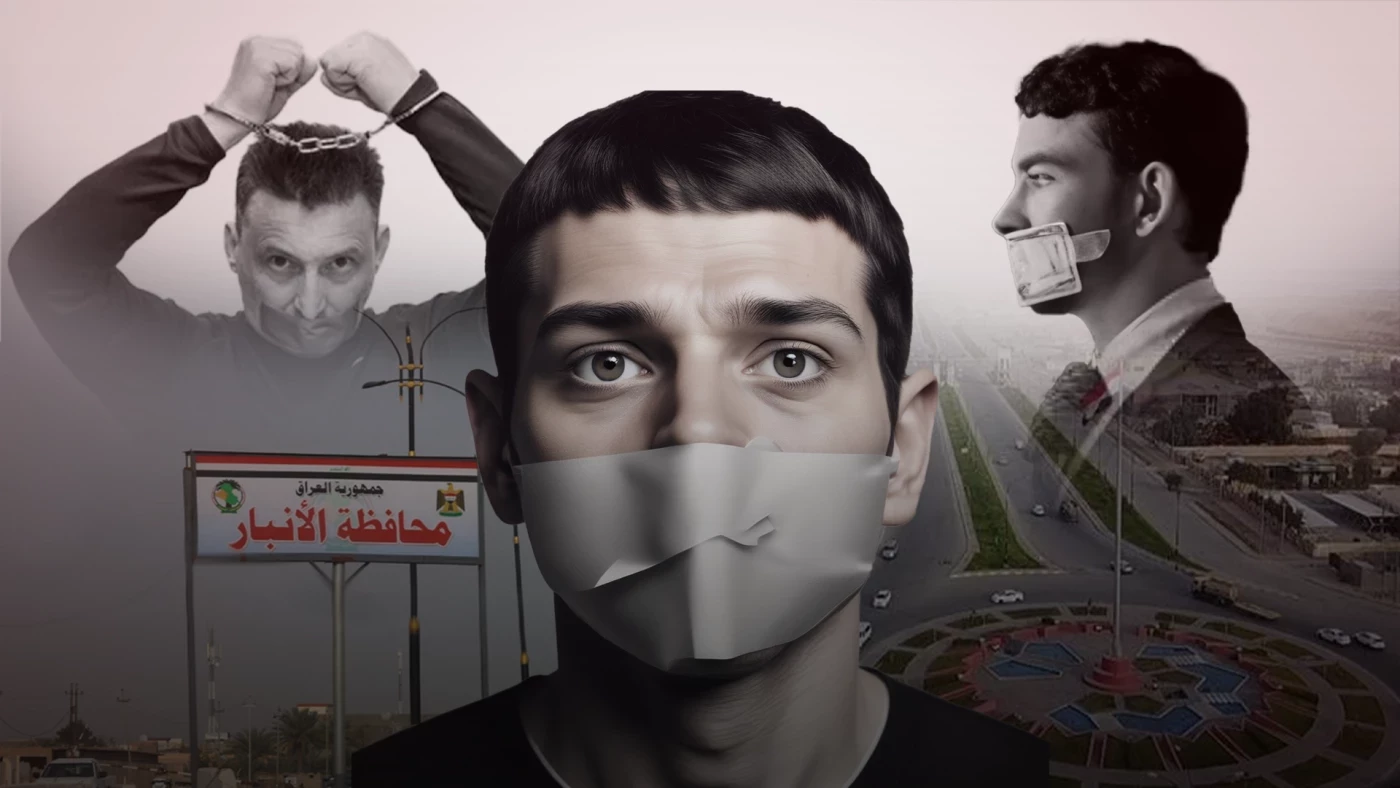 Image of Critics say free speech under attack in Iraq's Anbar province