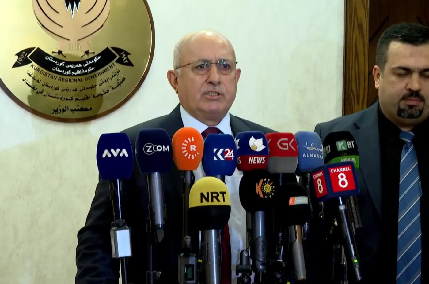 Image of Erbil, Baghdad reach agreement to finance 2025 salaries without issues: KRG minister