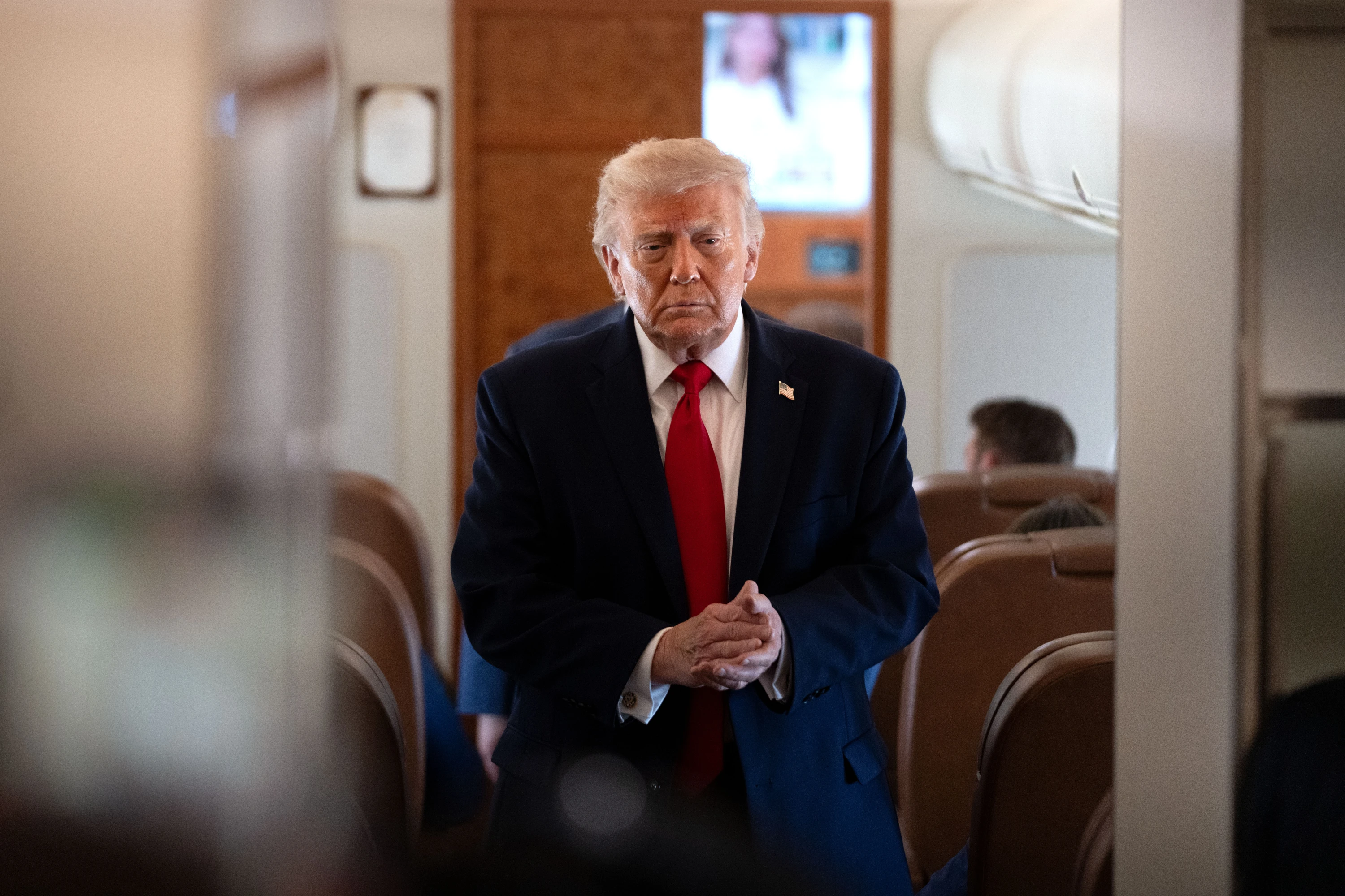 Image of Trump says Iran, Israel seeking ‘immediate ceasefire’