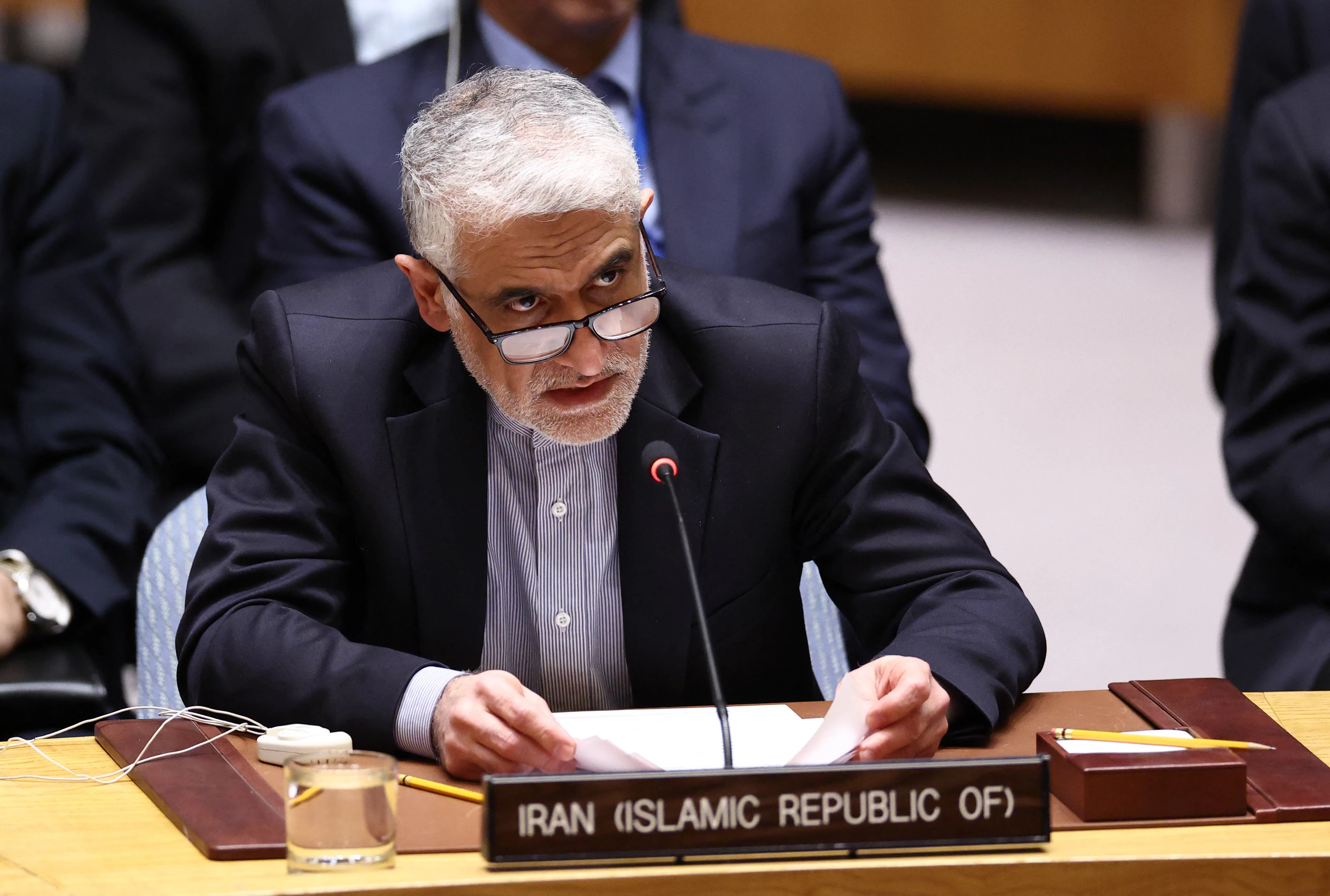 Image of Iran accuses US, Israel of war crimes at UN Security Council