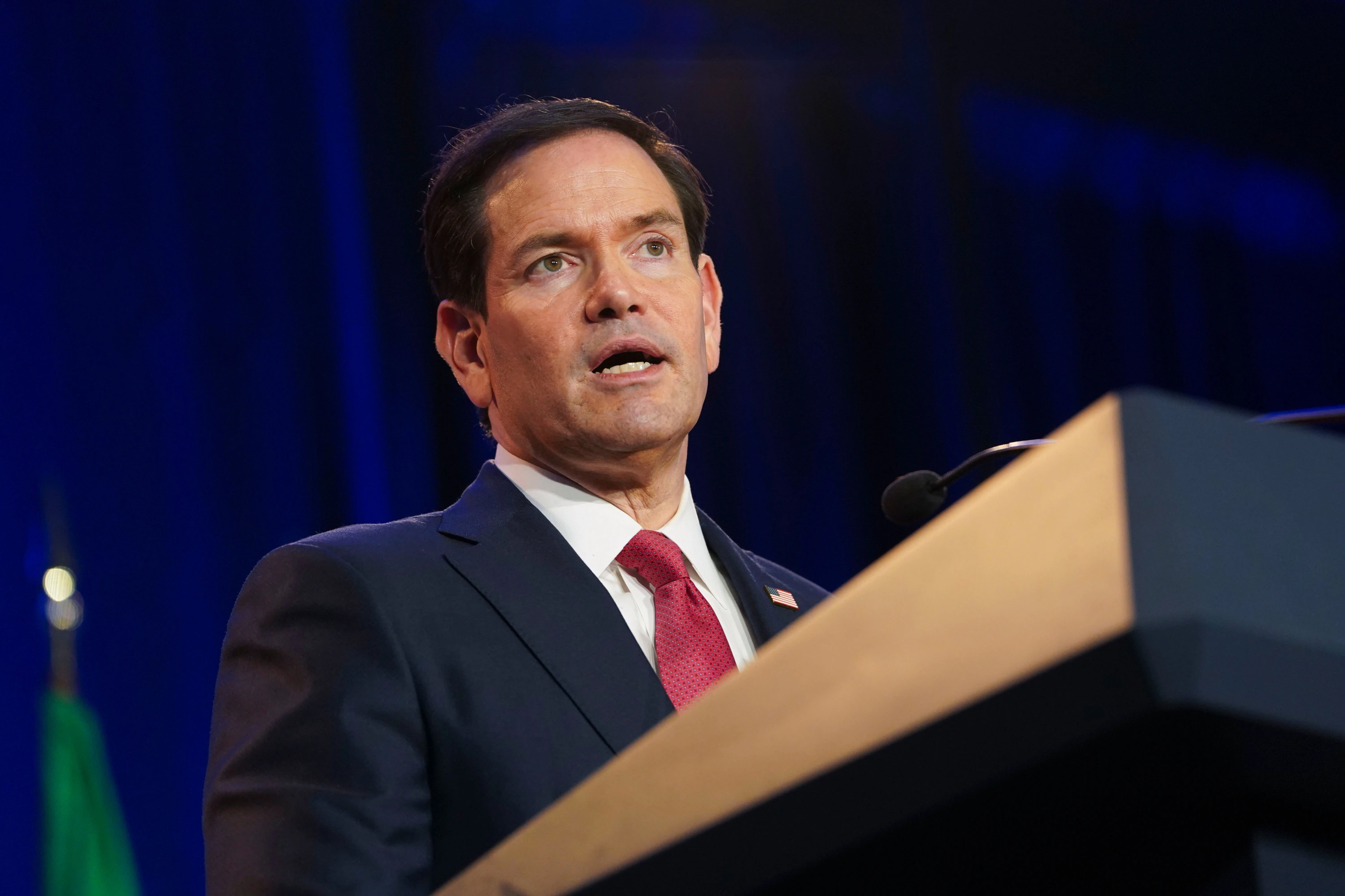 Image of Trump yet to decide on new Iran strikes: Rubio