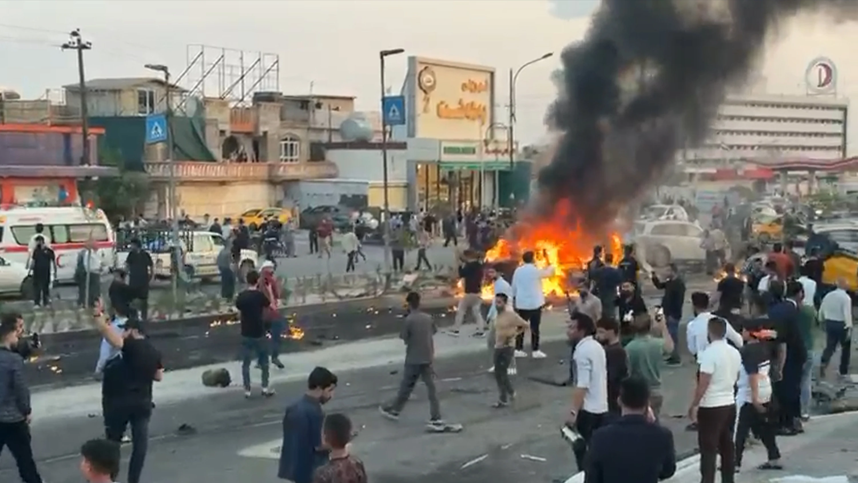 Image of At least six killed in Kirkuk multi-vehicle crash