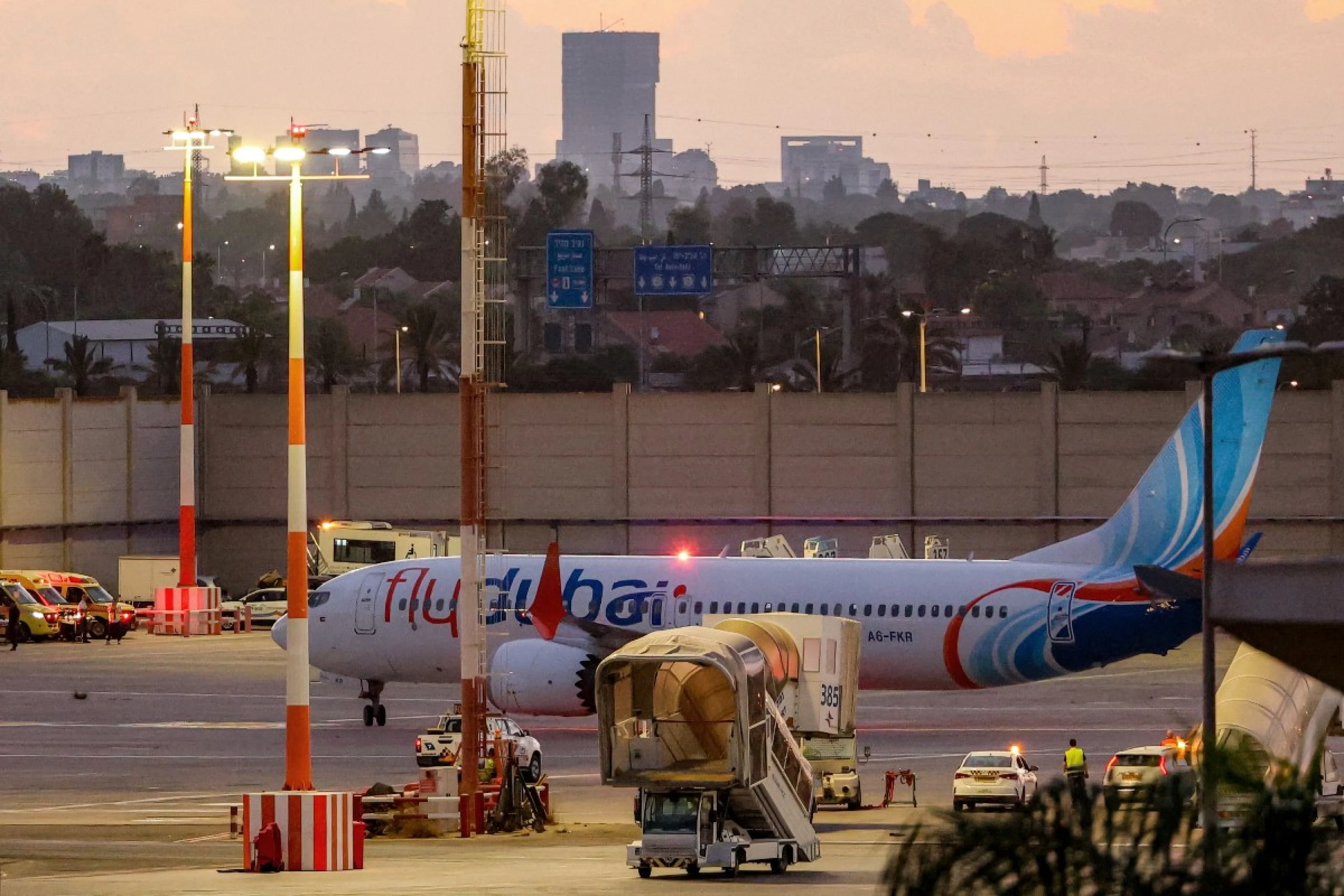 Image of Netanyahu vows ‘very heavy price’ over flydubai incident