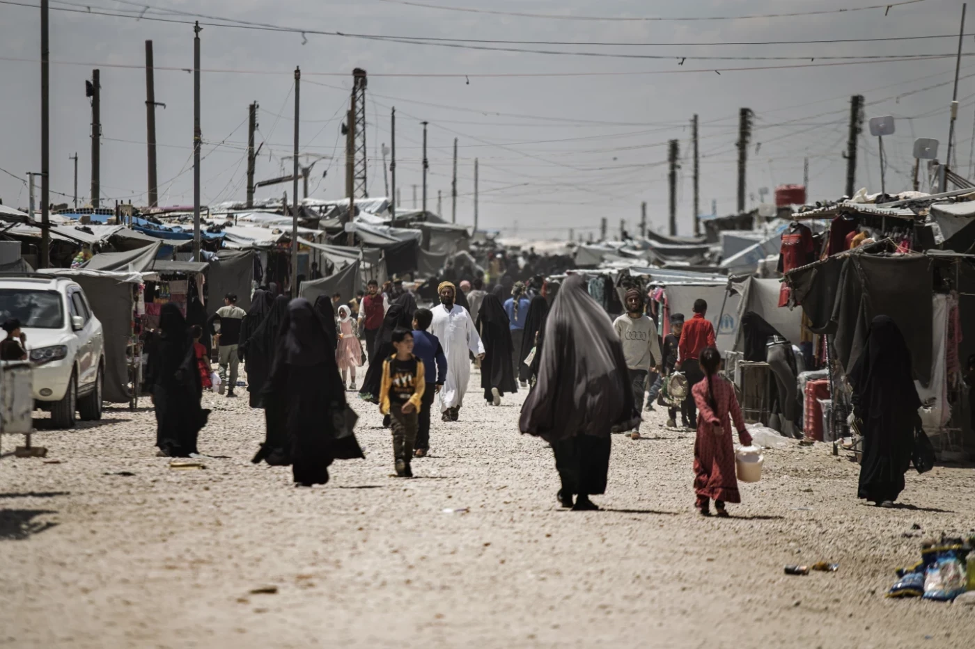Image of   AANES forces thwart mass escape attempt at Syria's al-Hol camp
