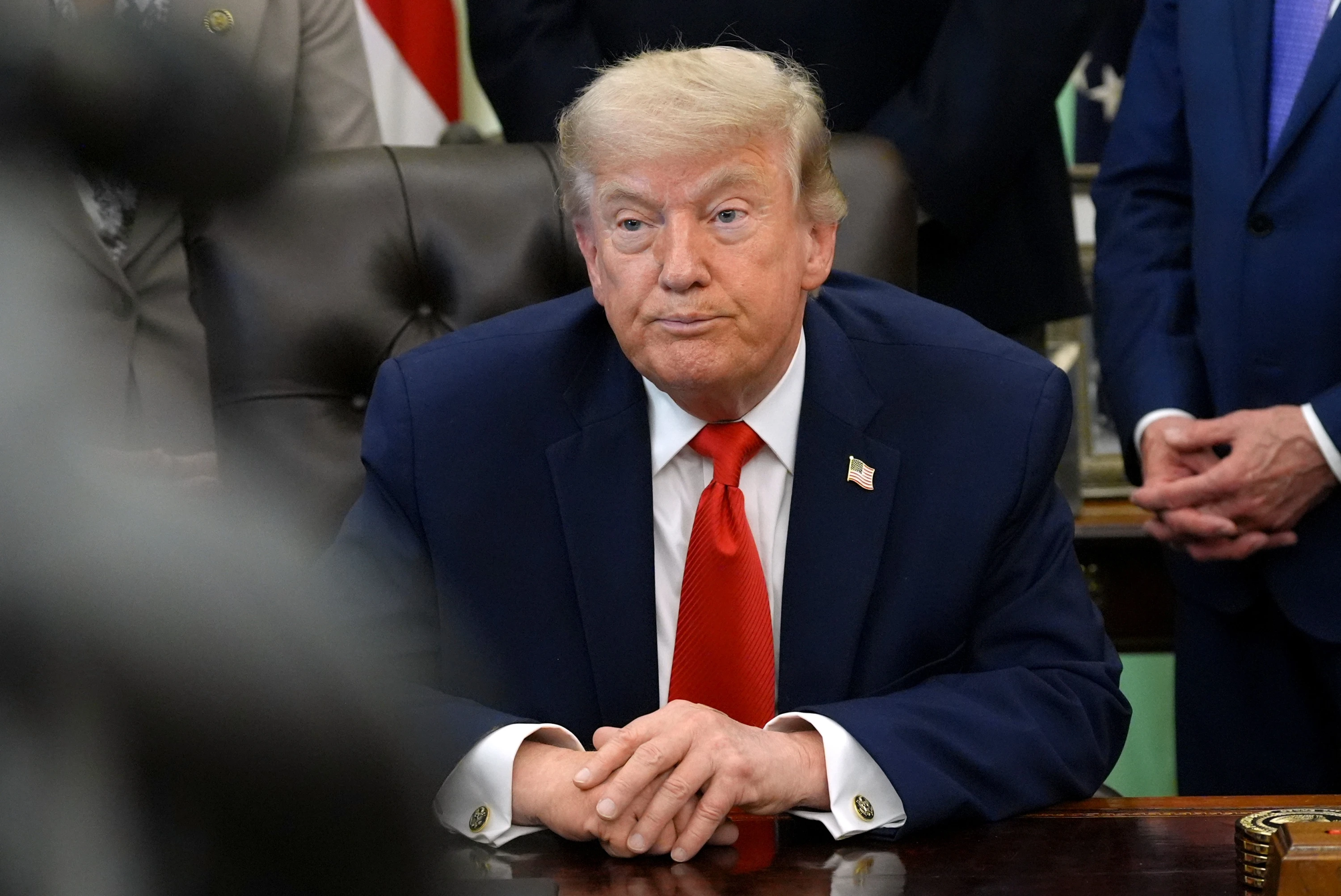 Image of Trump dismisses purported terms of peace proposal