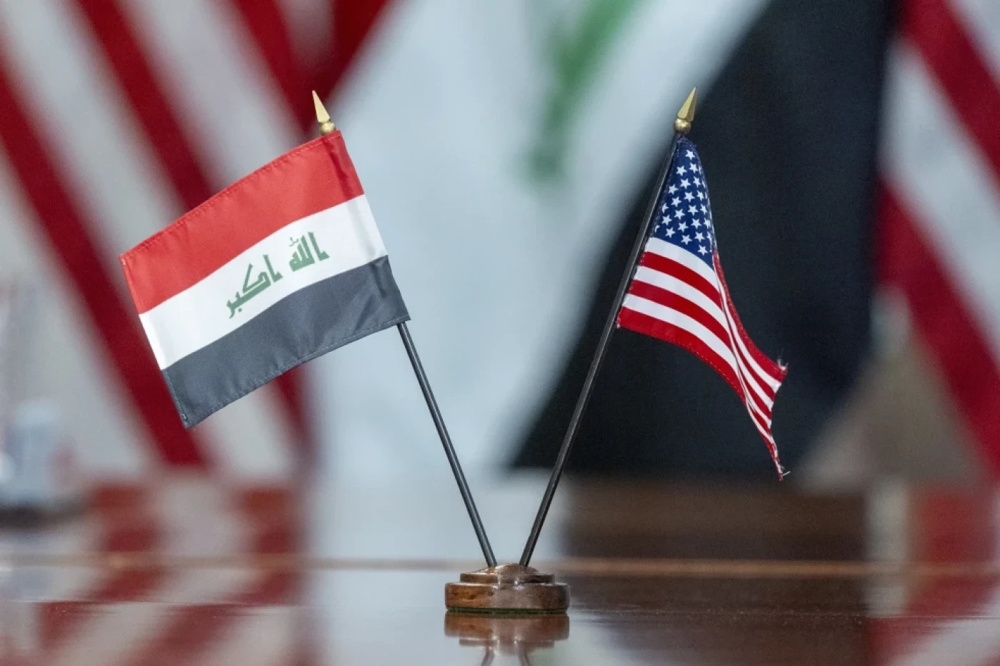 Image of US forces will not completely vacate Baghdad Saturday: Embassy