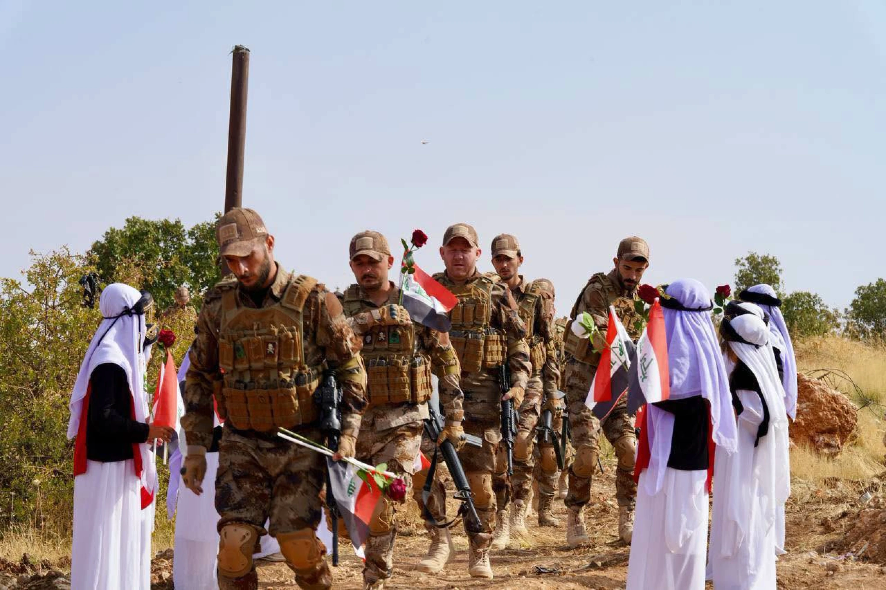 Image of Yazidi force says 4,165 fighters to integrate into Iraqi security apparatus