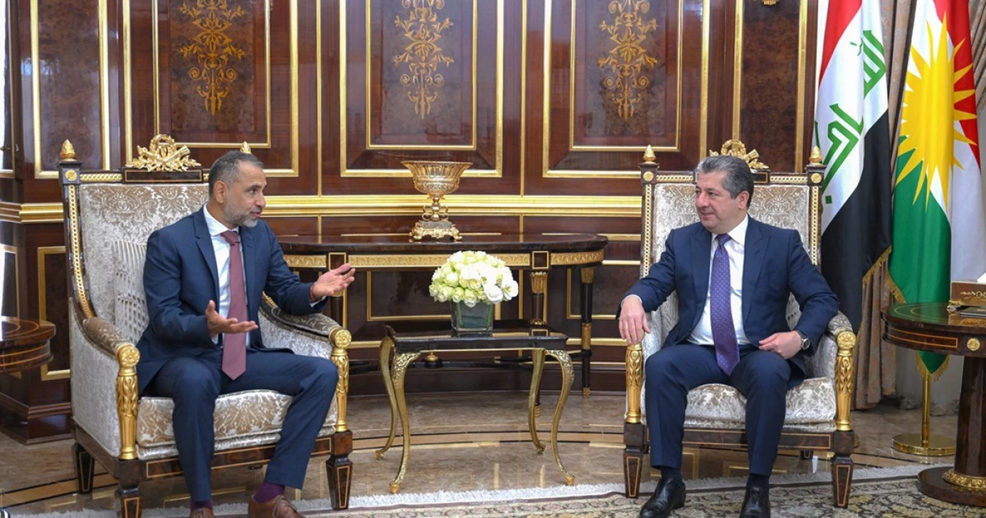 Image of PM Barzani discusses Erbil-Baghdad relations with British, French envoys