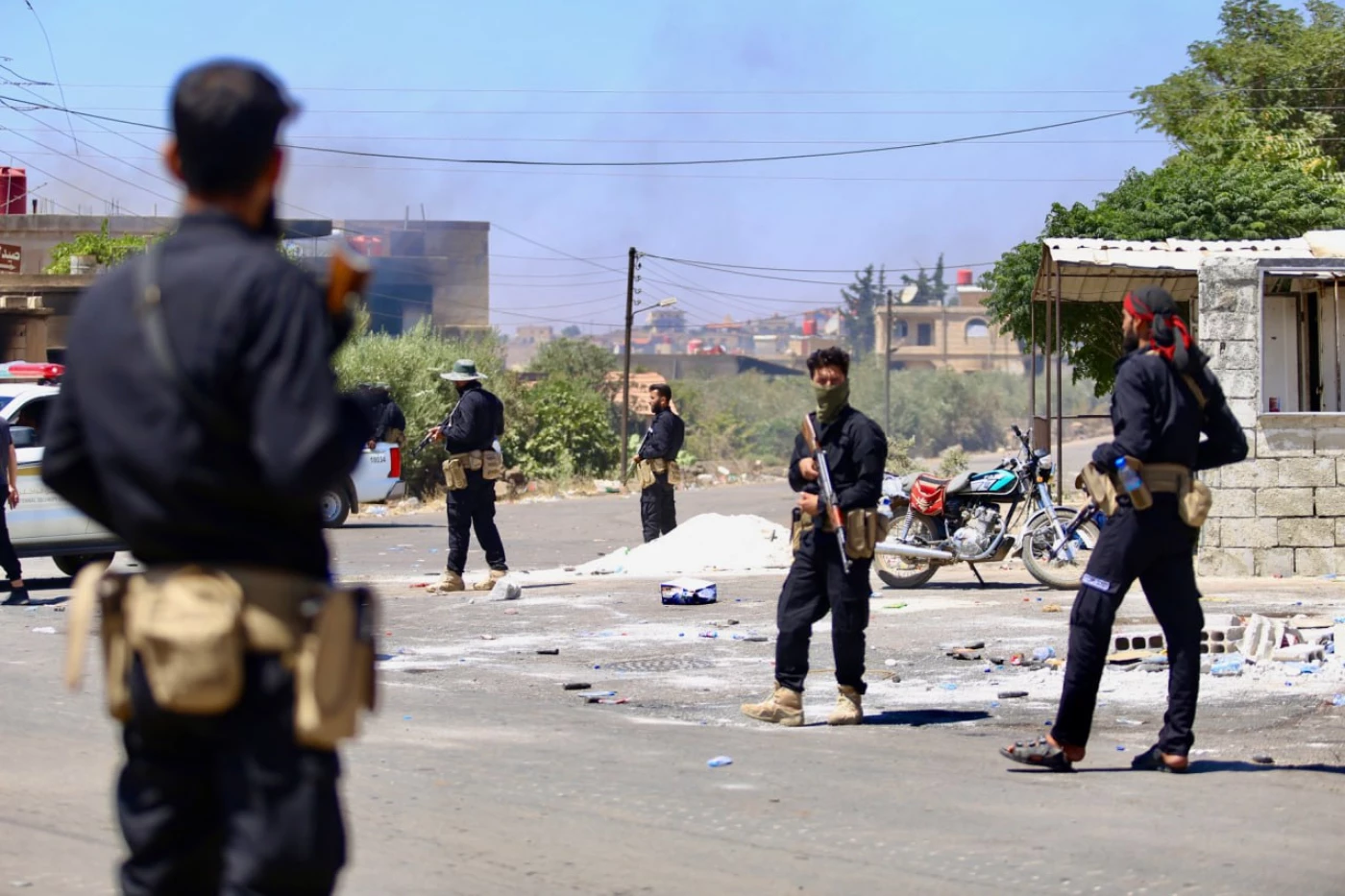 Image of Two security personnel killed in Syrian coastal city