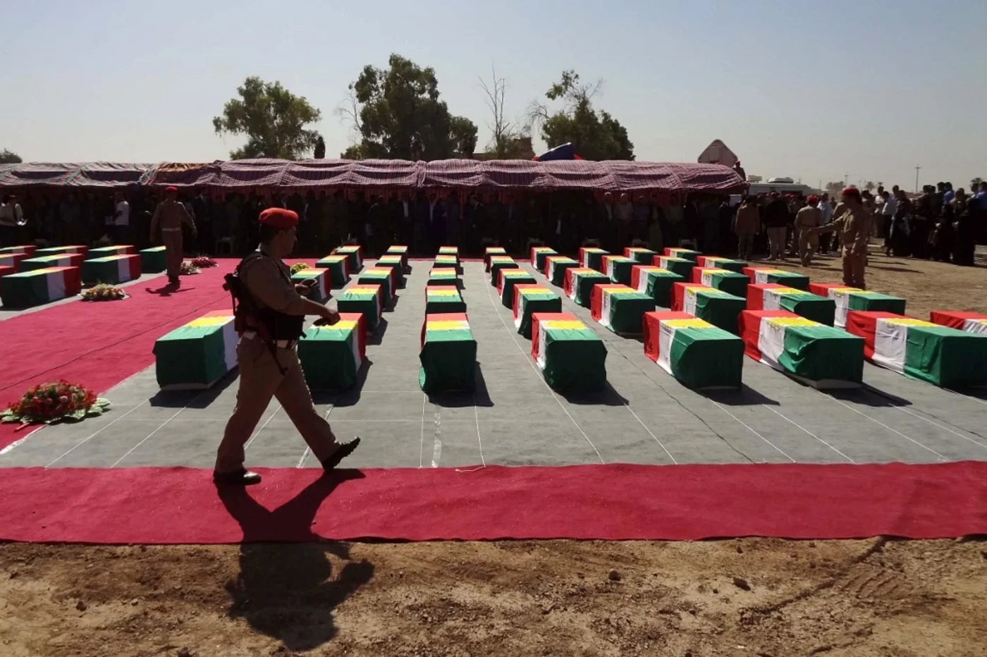 Image of Kurdish leaders commemorate Badinan Anfal Genocide, urge compensation