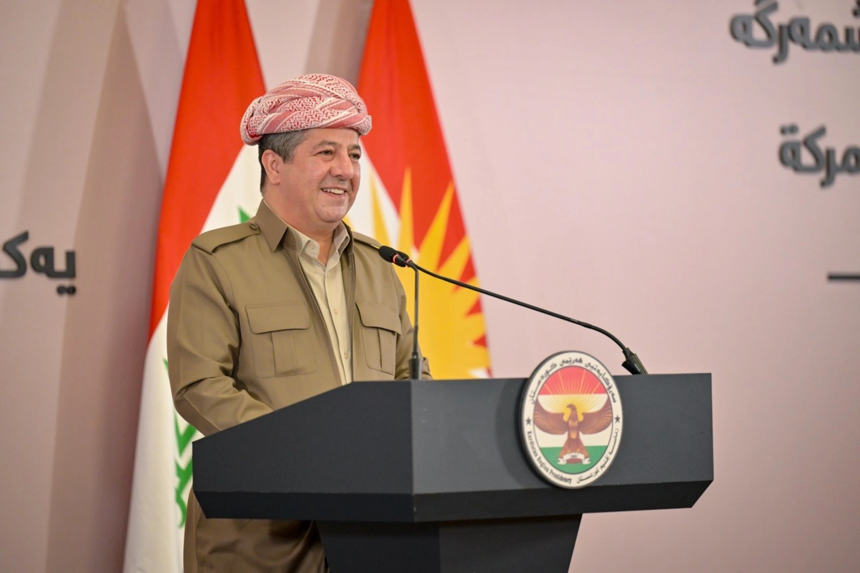 Image of PM Barzani hails Peshmerga unification, calls for stronger capabilities
