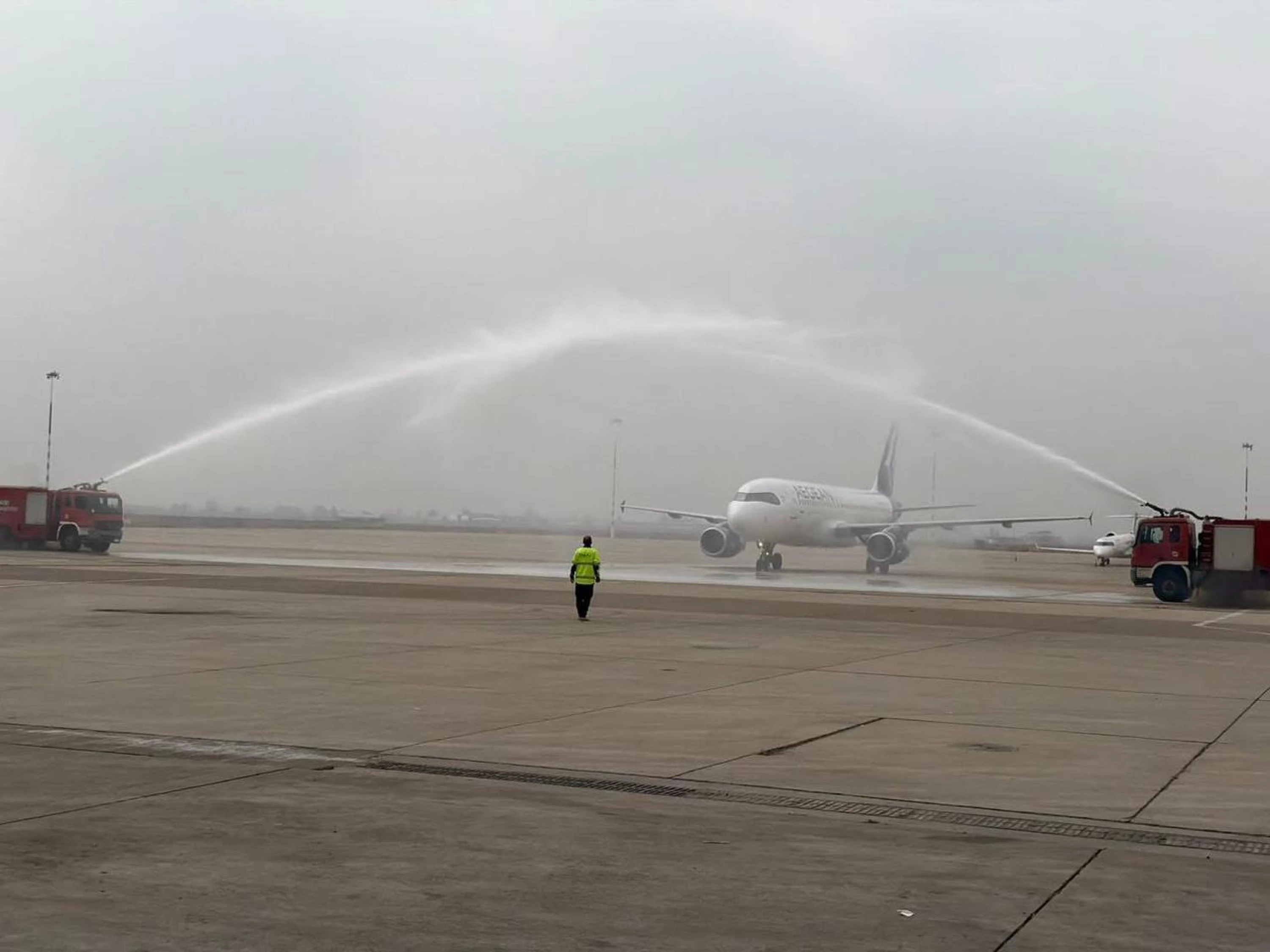 Baghdad receives first European flight in 35 years Image