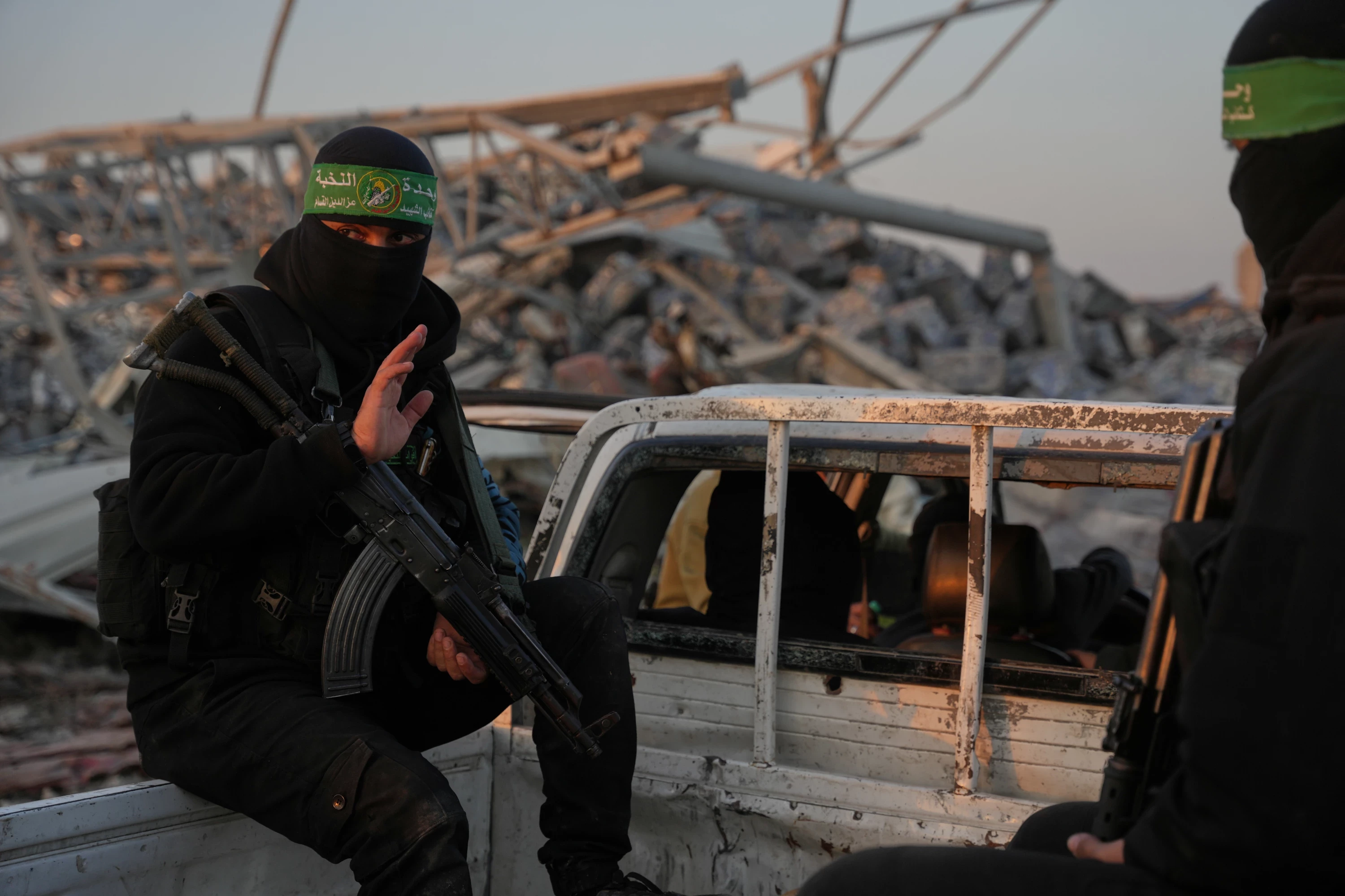 Image of Hamas says ‘total halt of aggression’ necessary for Gaza peace to proceed