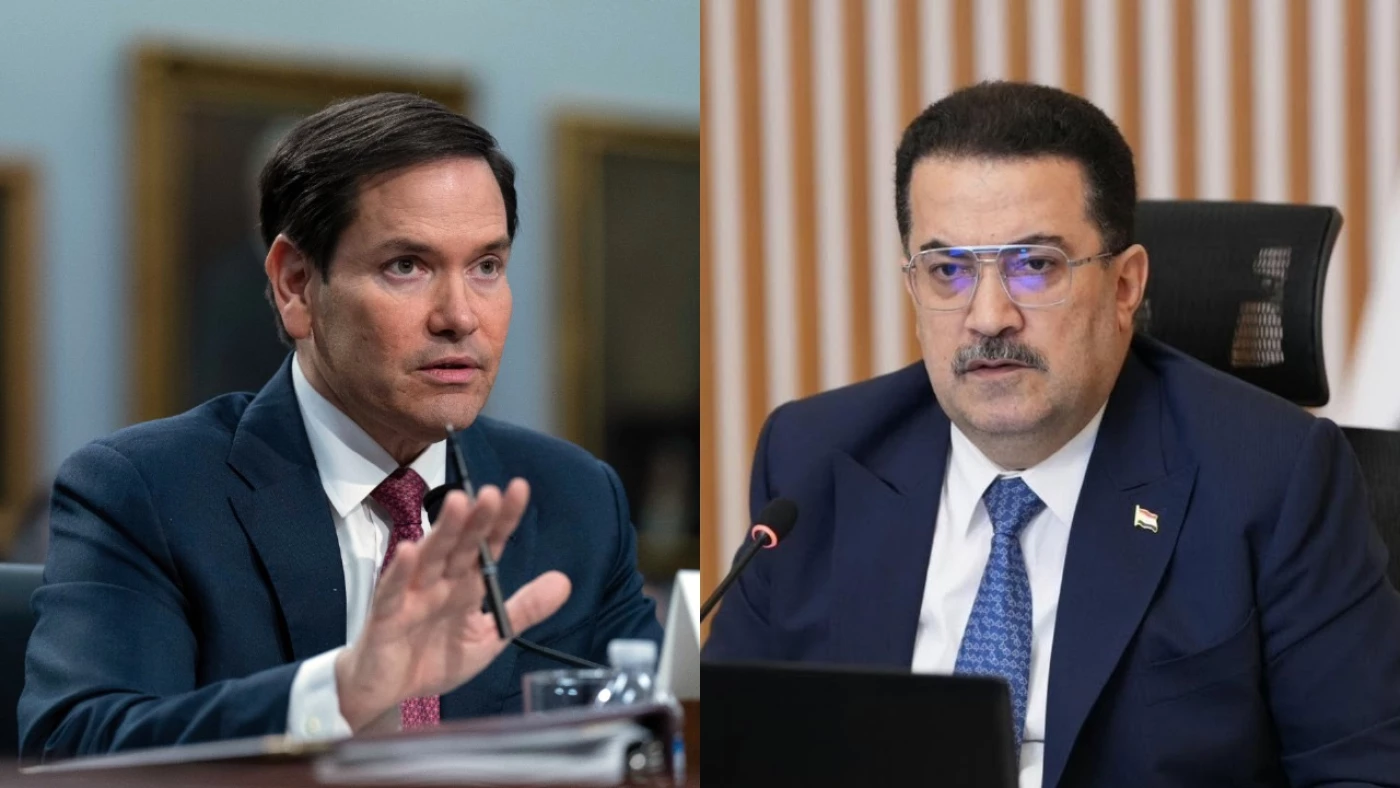 Image of Kurdistan Region takes center stage in Rubio, Sudani call