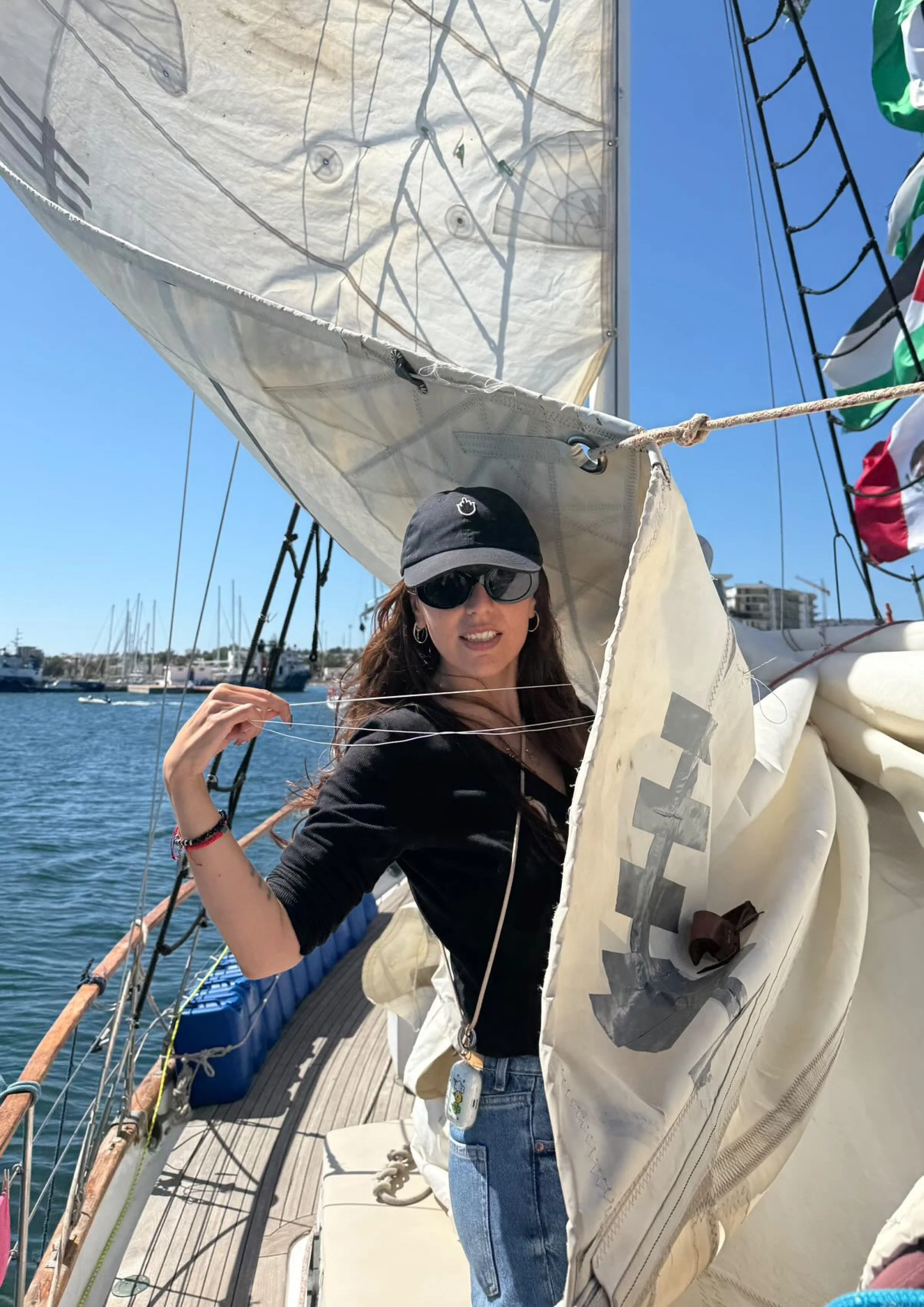 Image of Exclusive interview with Finnish-Kurdish Global Sumud Flotilla participant Renaz Ebrahimi