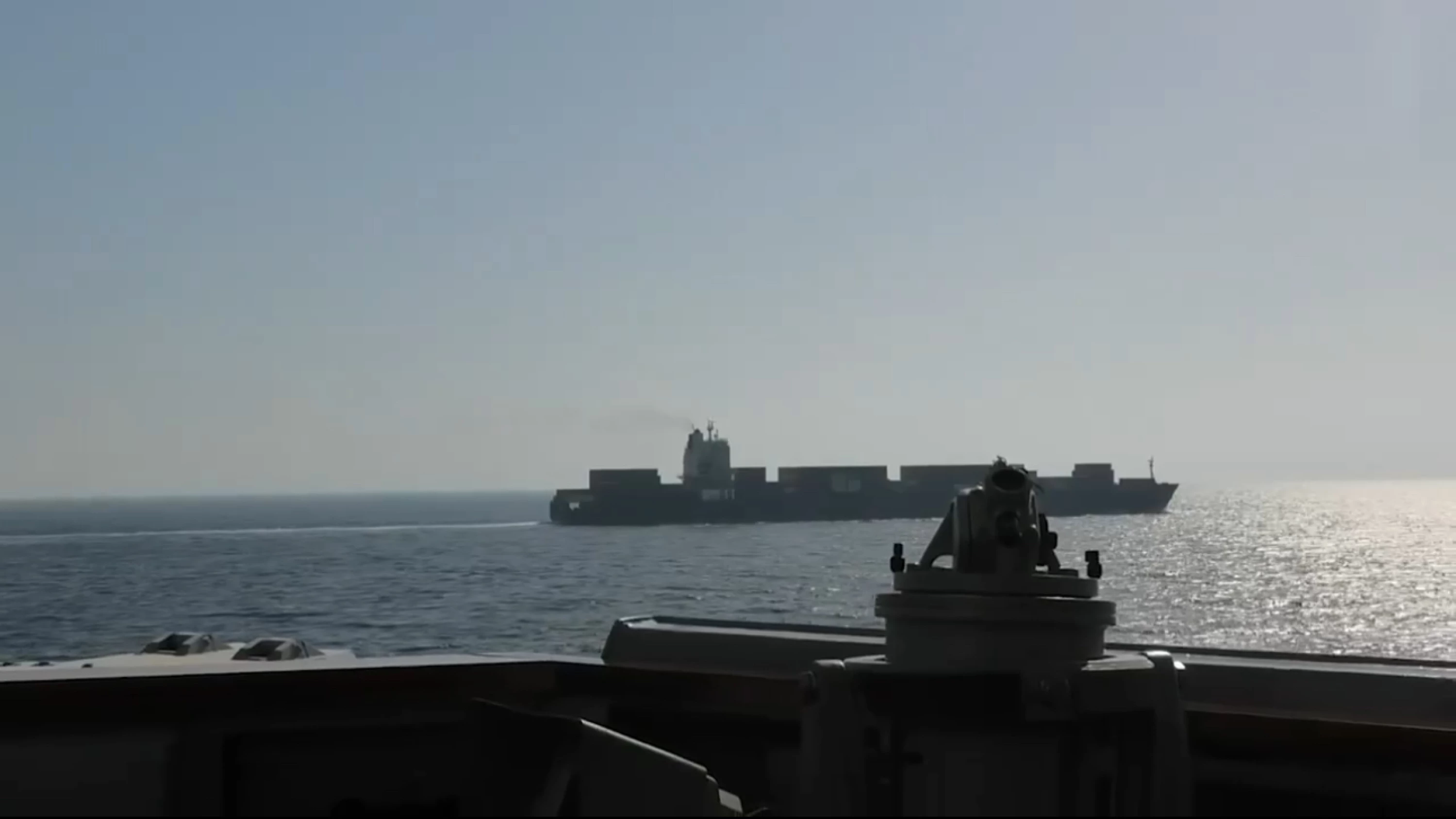 Image of Iran vows response after US seizes cargo ship in Sea of Oman