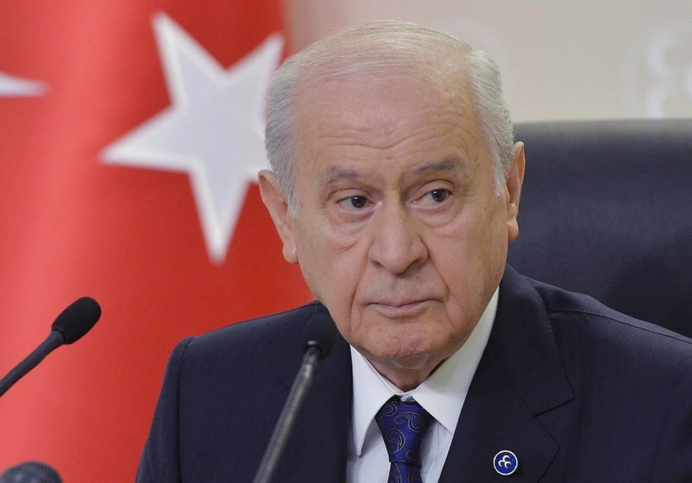 Image of MHP leader urges Turkey to negotiate with Ocalan on YPG disarmament