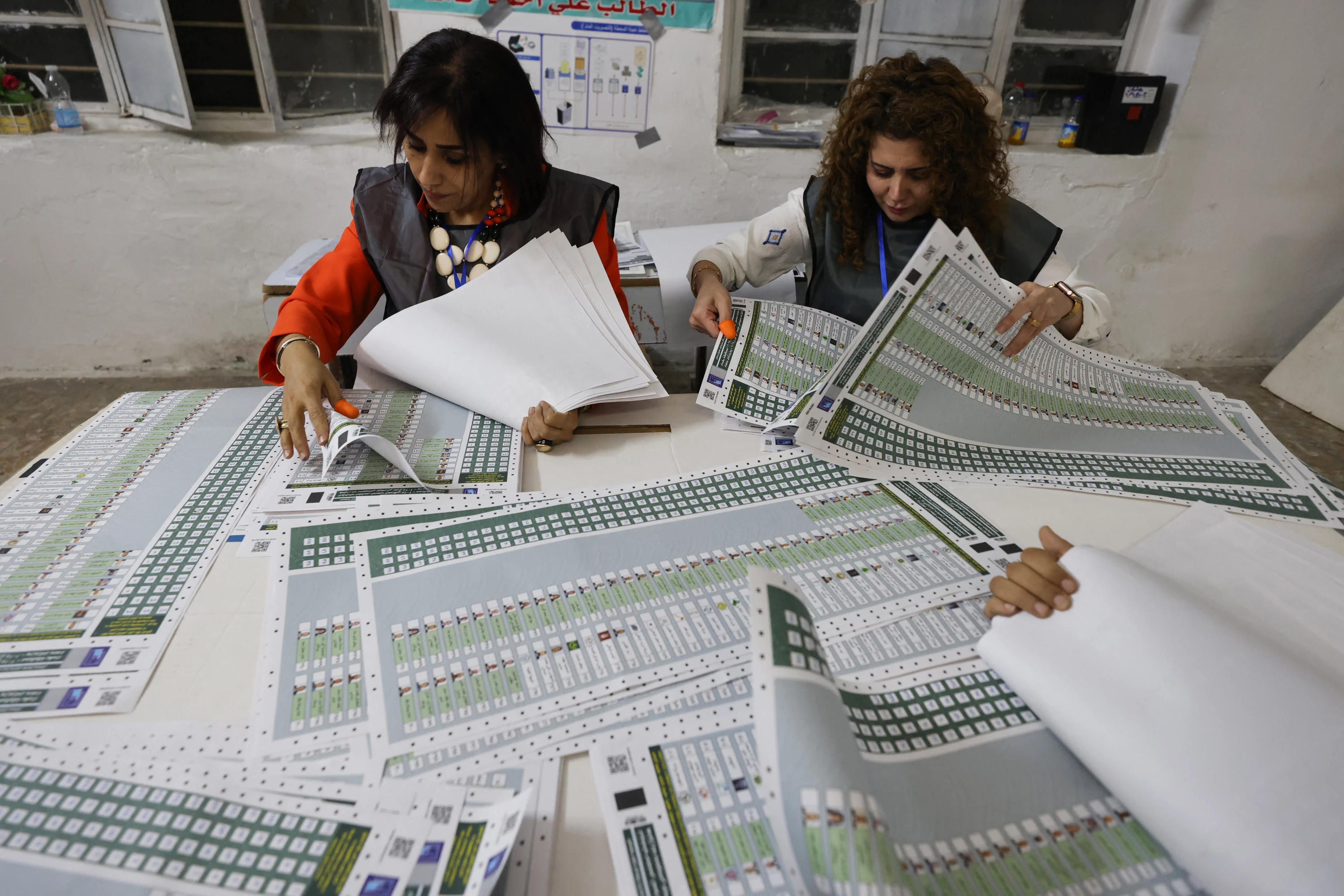 Image of Iraq records 55% turnout for parliamentary elections