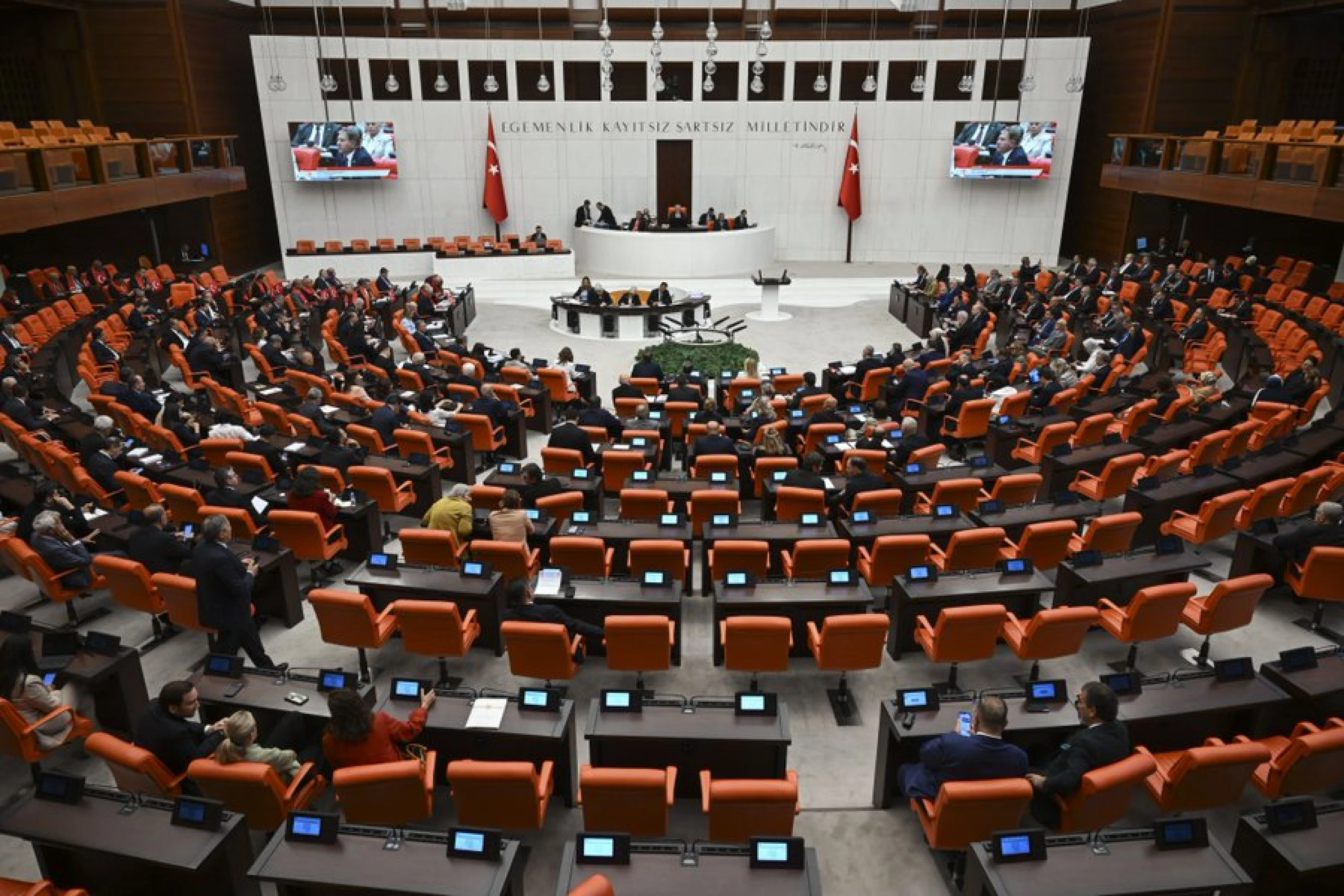 Image of Turkish parliament passes historic PKK peace framework bill